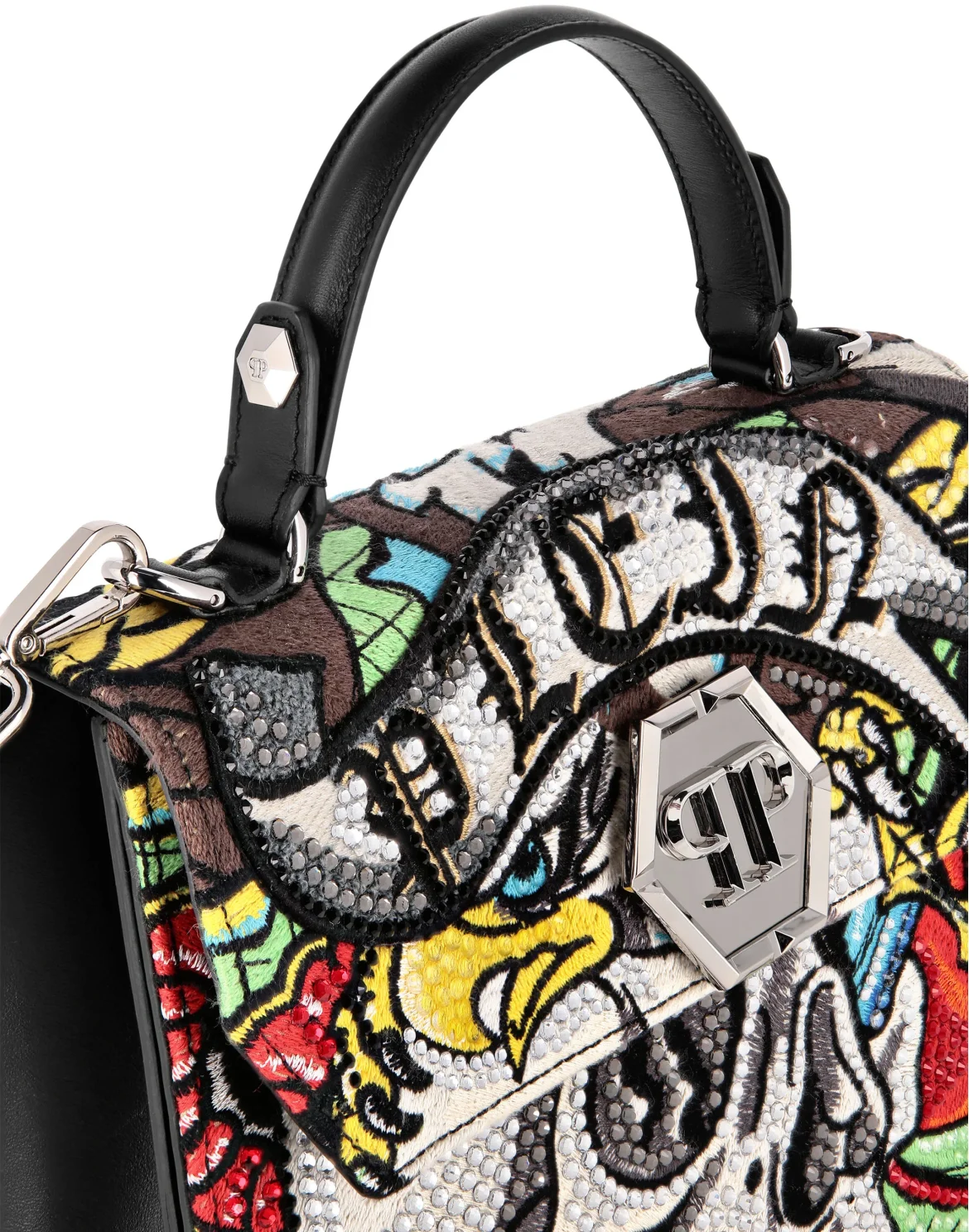 Medium Handle Bag Superheroine TATTOO, цвет: Мультиколор