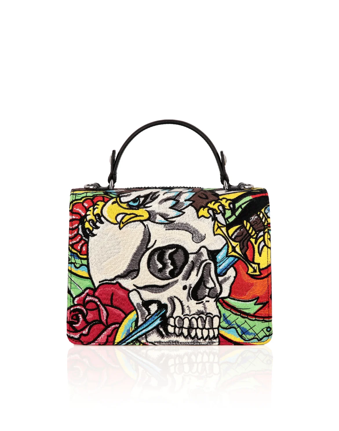 Medium Handle Bag Superheroine TATTOO, цвет: Мультиколор