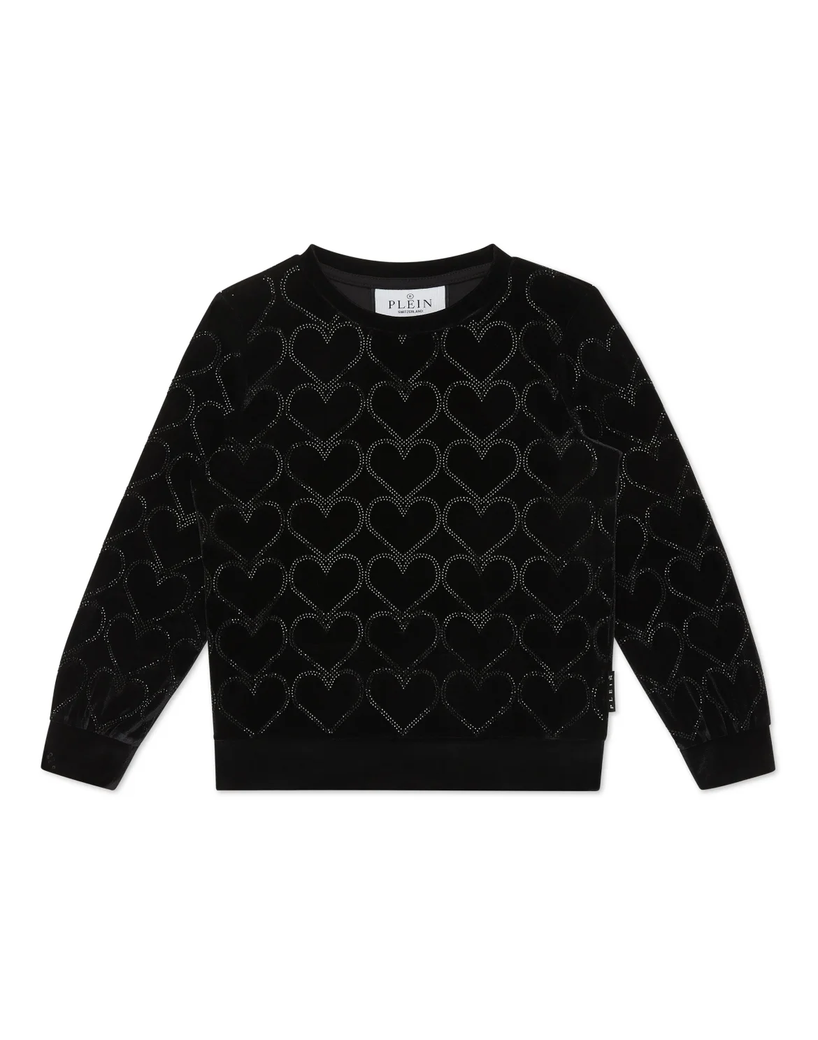 Sweatshirt LS Heart, цвет: Черный