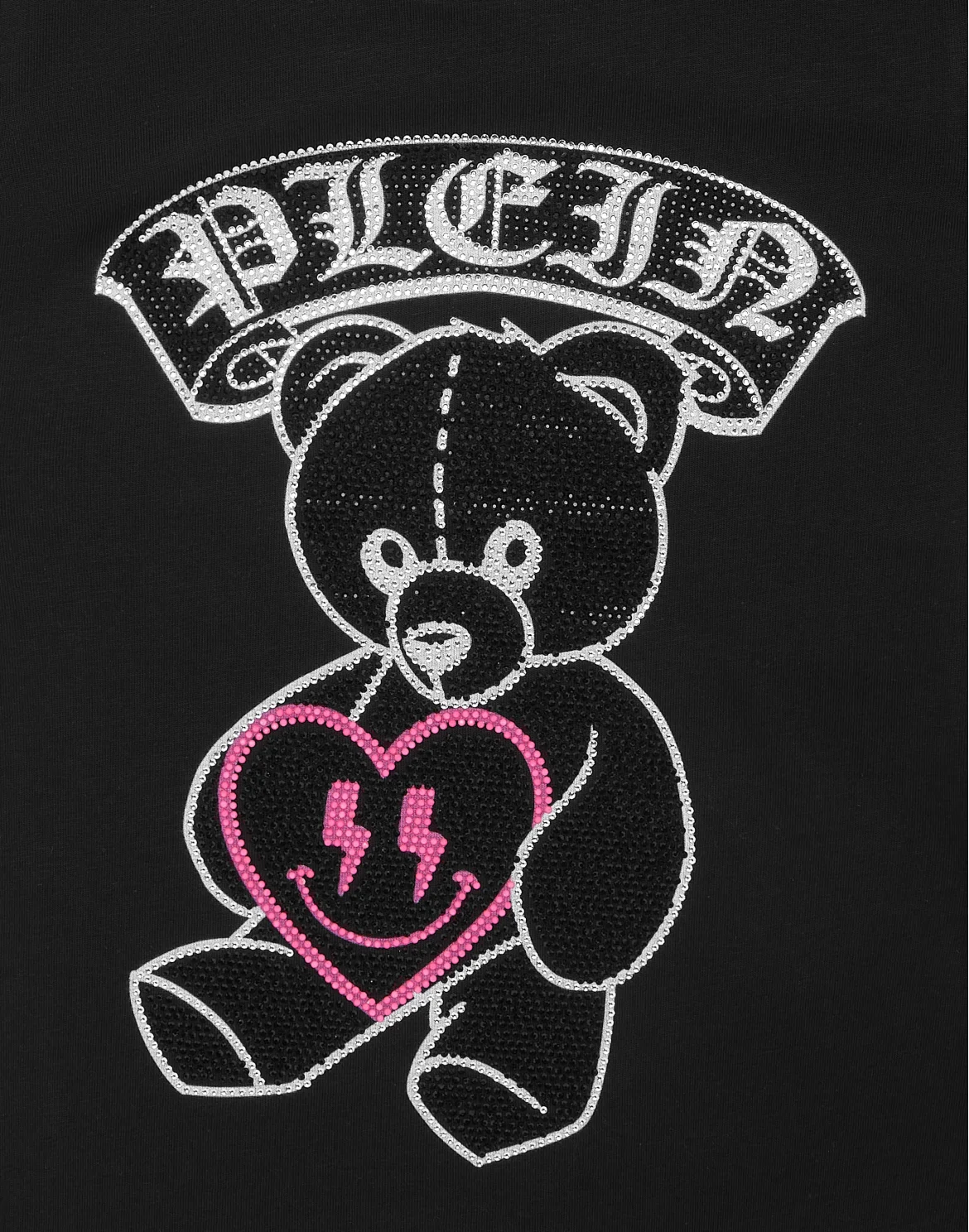 T-Shirt Sexy Pure Teddy Bear, цвет: Черный