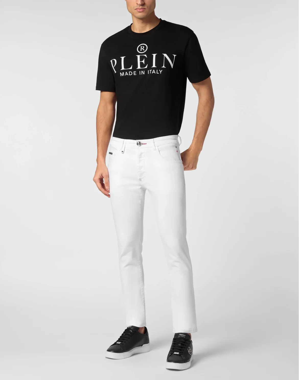 Denim Trousers Skinny Fit, цвет: Белый