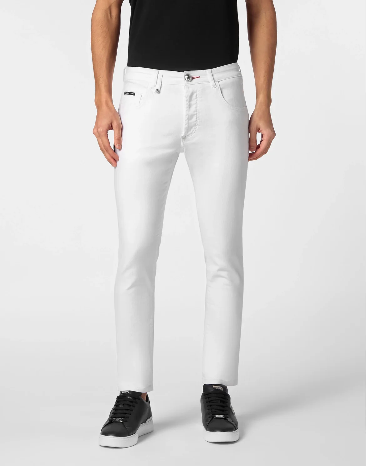Denim Trousers Skinny Fit, цвет: Белый