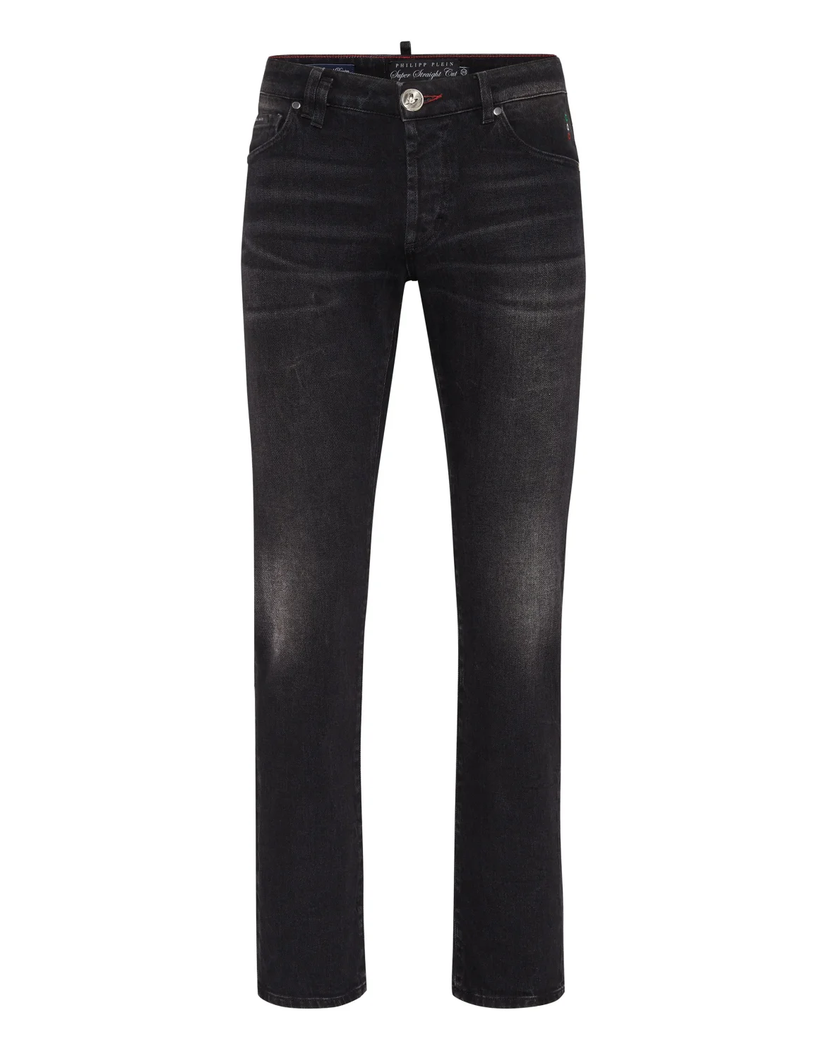 Denim Trousers Super Straight Cut Tattoo, цвет: Серый
