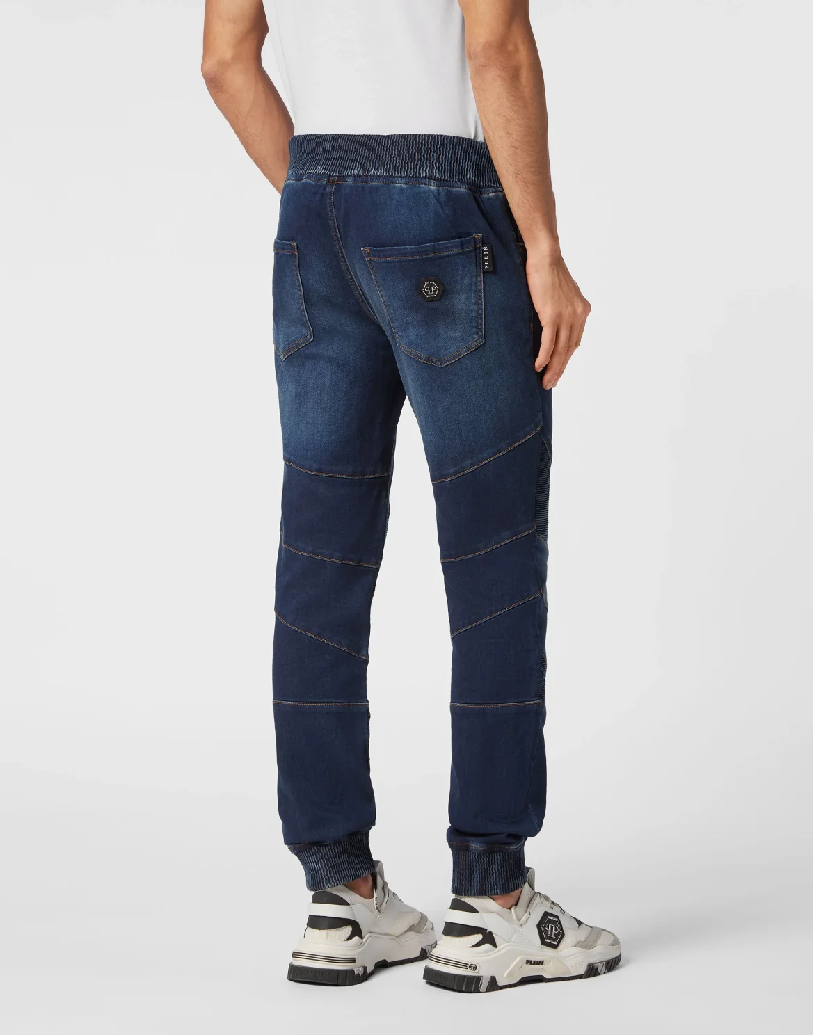 Denim Jogging Trousers, цвет: Синий