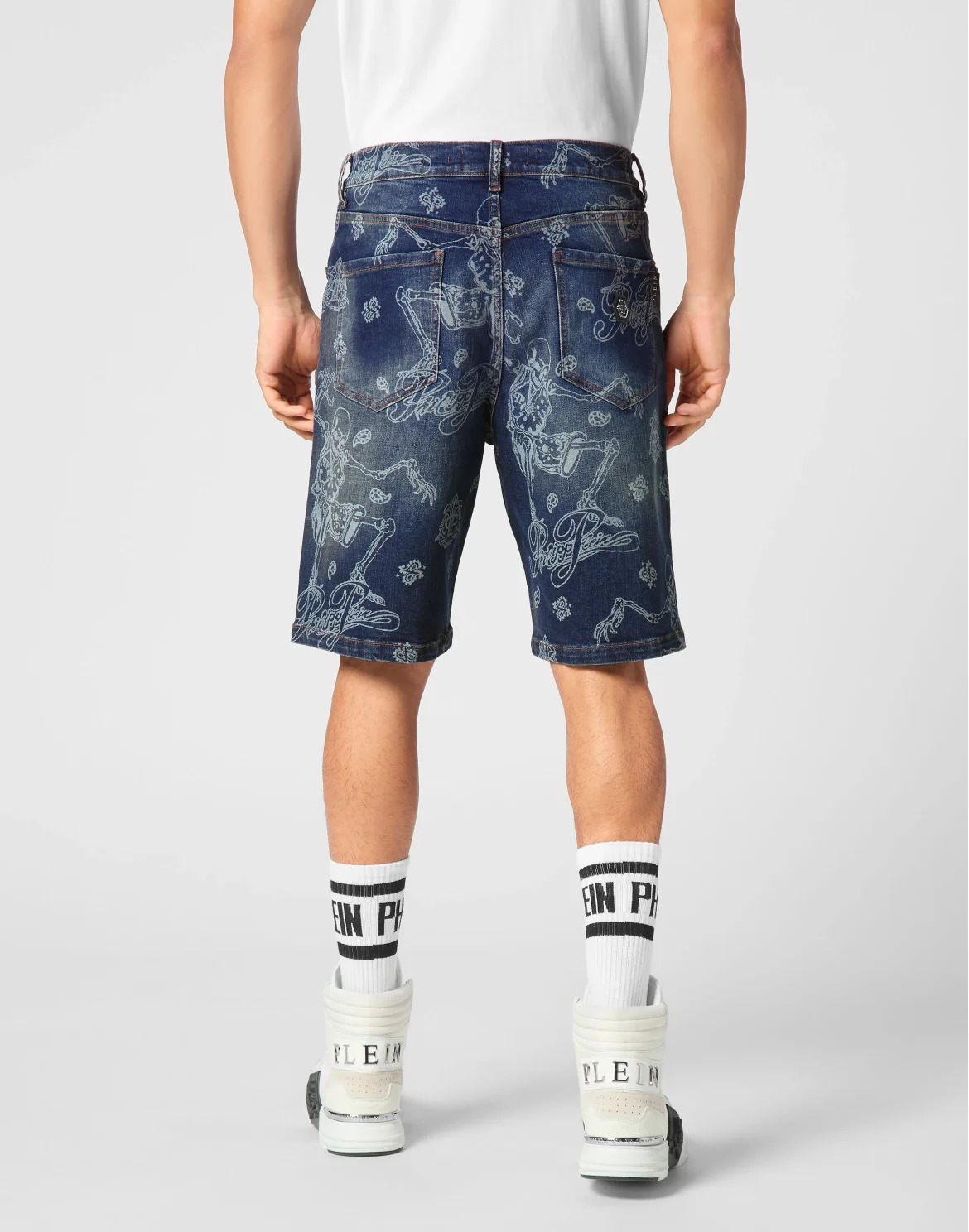 Formentera Denim Shorts Skeleton, цвет: Синий