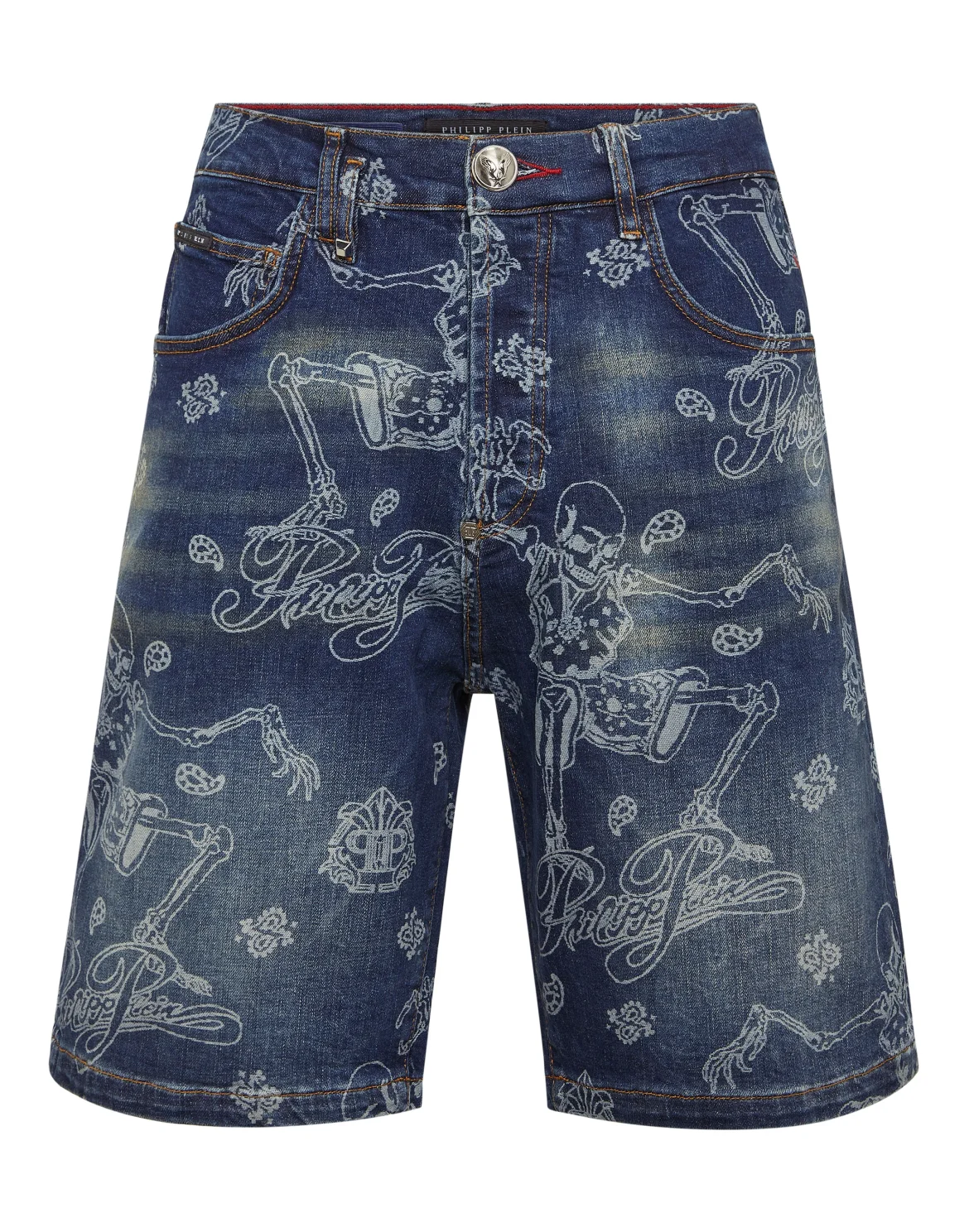 Formentera Denim Shorts Skeleton, цвет: Синий