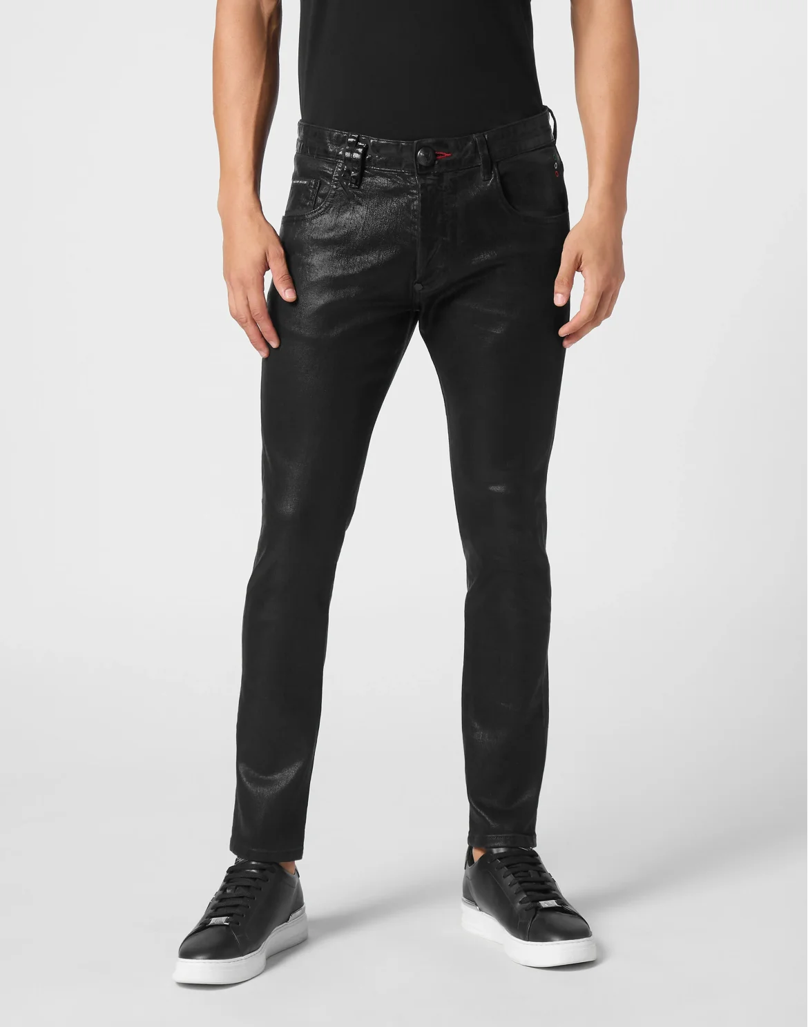 Skinny Trousers Skull, цвет: Черный