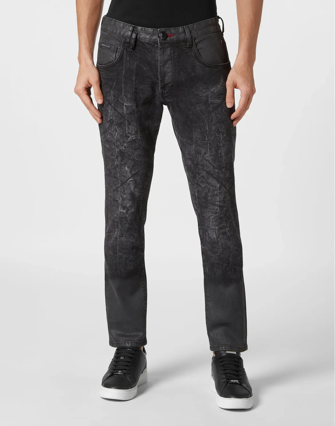 Skinny Trousers Skull, цвет: Черный