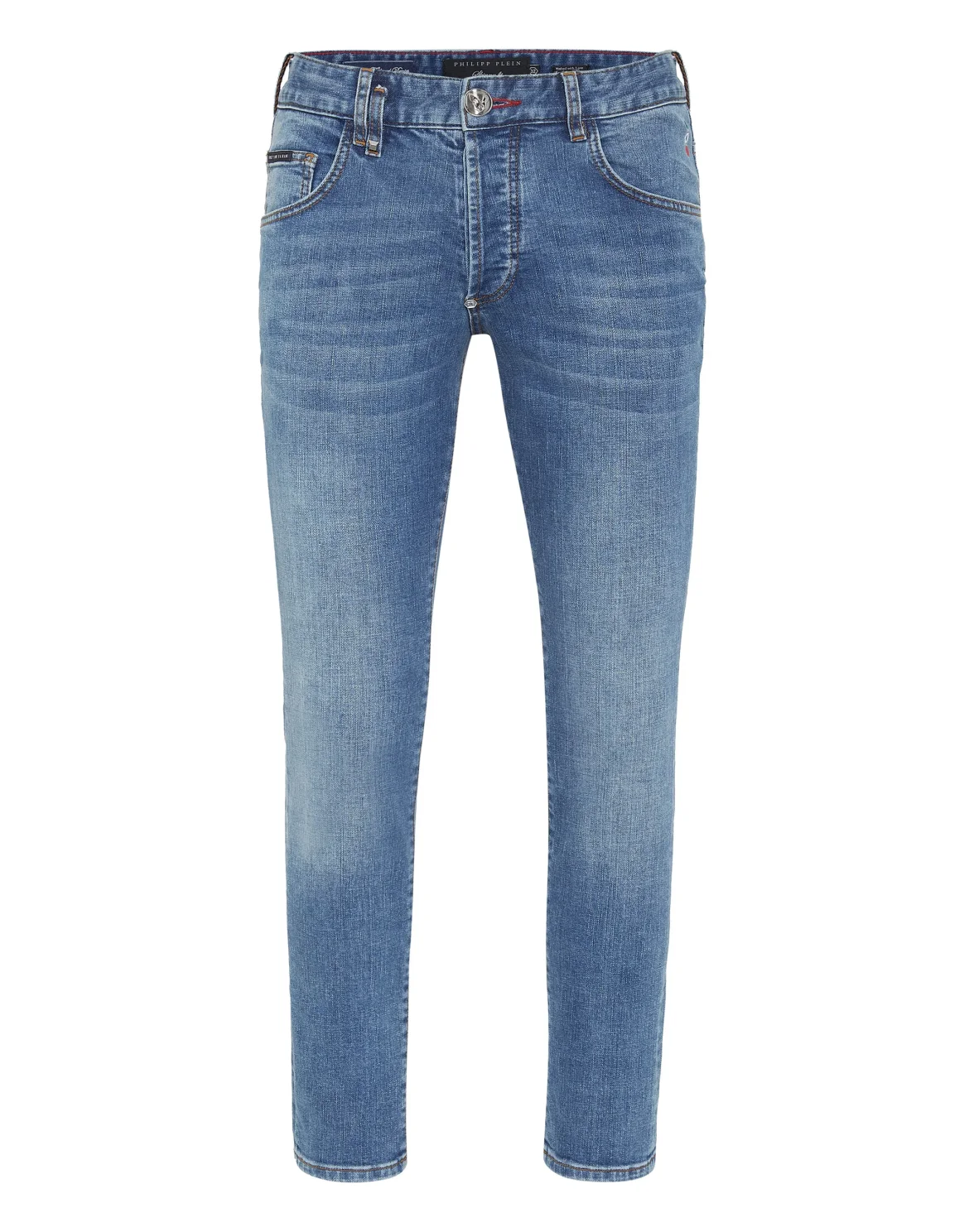 Skinny Trousers Skull, цвет: Серый