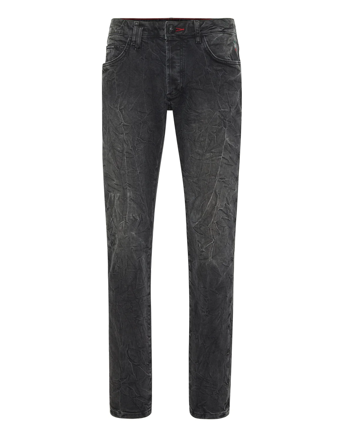 Super Straight Cut Trousers Skull, цвет: Серый