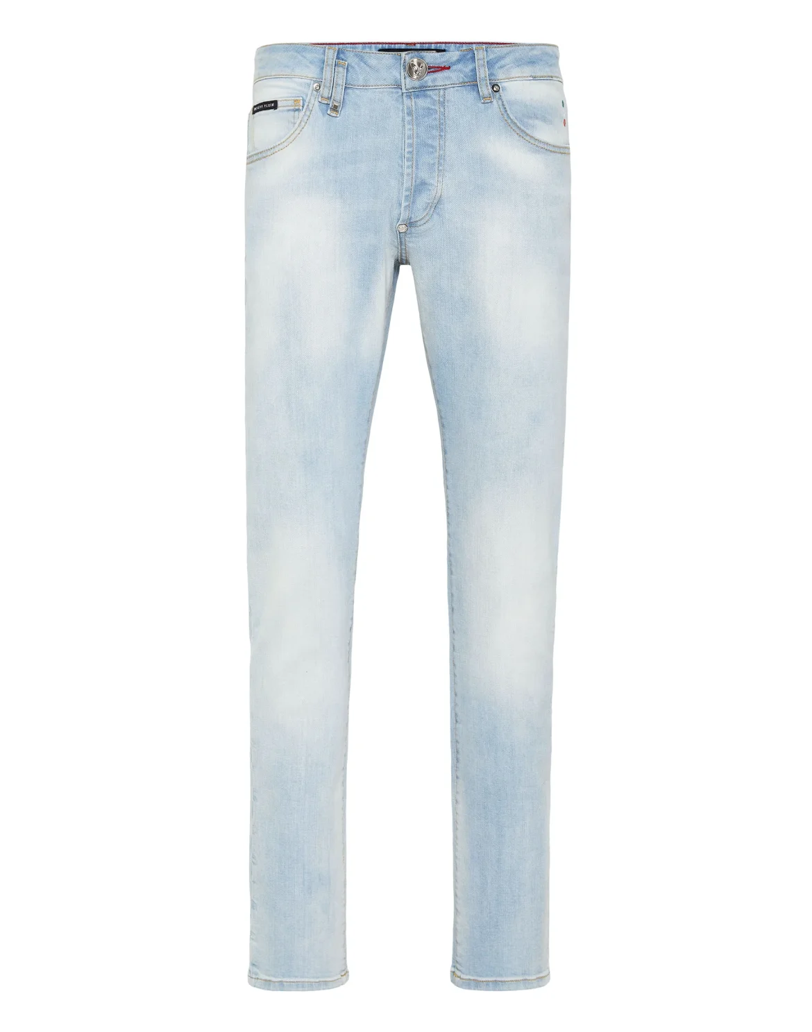 Denim Super Basic Straight Trousers, цвет: Голубой