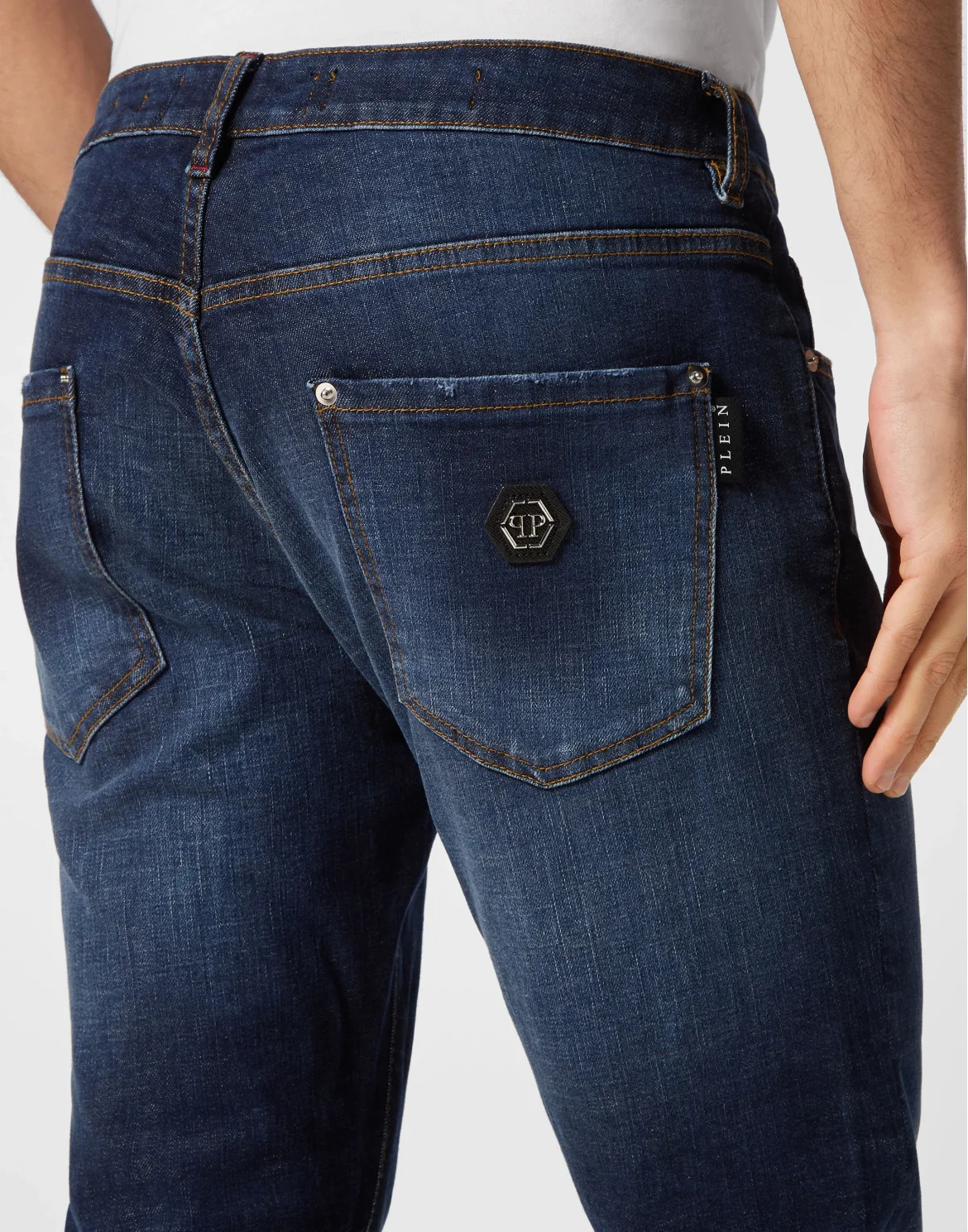 Denim Super Basic Straight Trousers, цвет: Синий