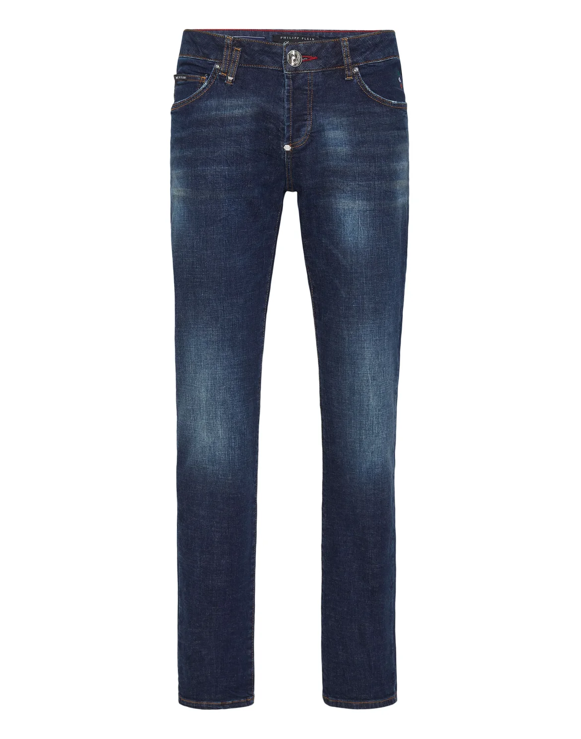 Denim Super Basic Straight Trousers, цвет: Синий