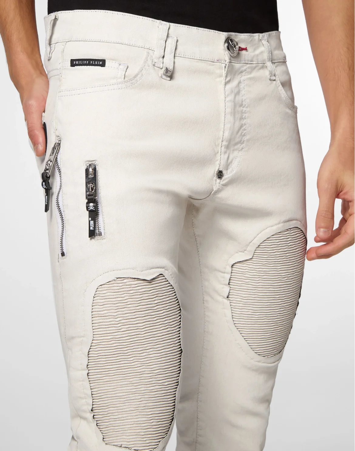 Denim Rock Star Trousers, цвет: Белый