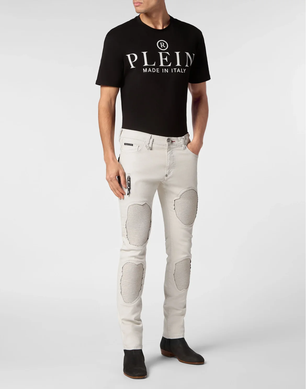 Denim Rock Star Trousers, цвет: Белый