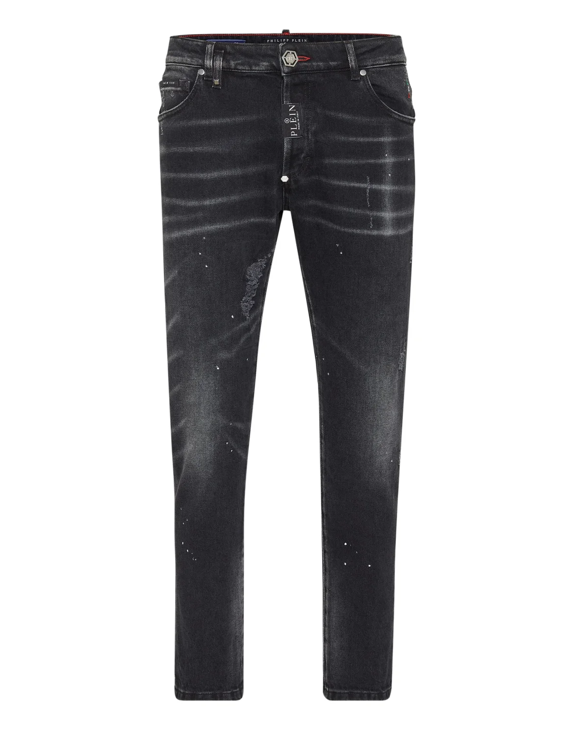 Skinny Fit Trousers, цвет: Черный