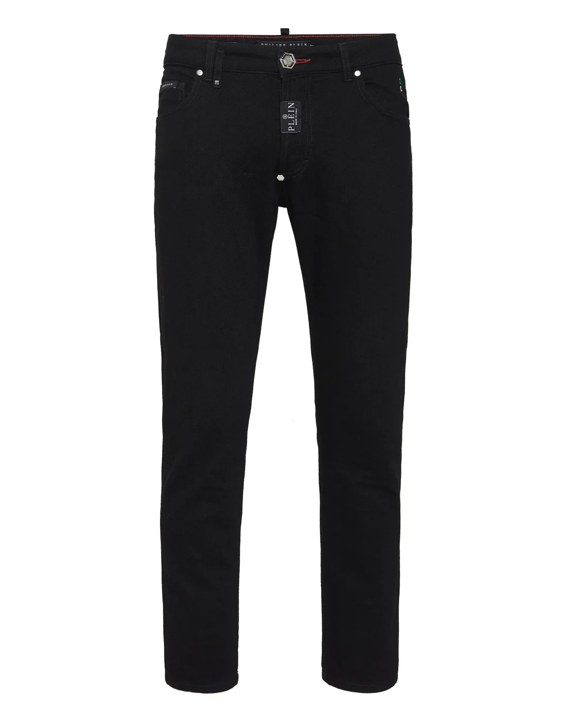 Skinny Fit Trousers, цвет: Черный
