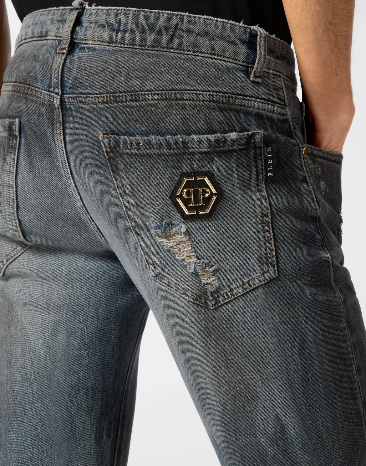 Super Straight Cut Trousers, цвет: Серый