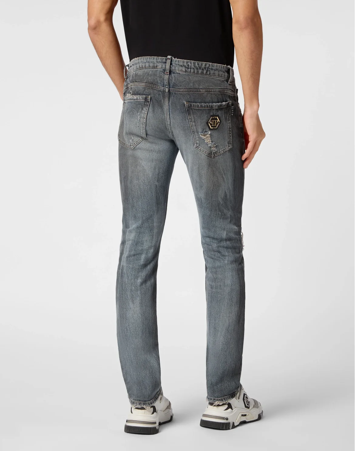Super Straight Cut Trousers, цвет: Серый