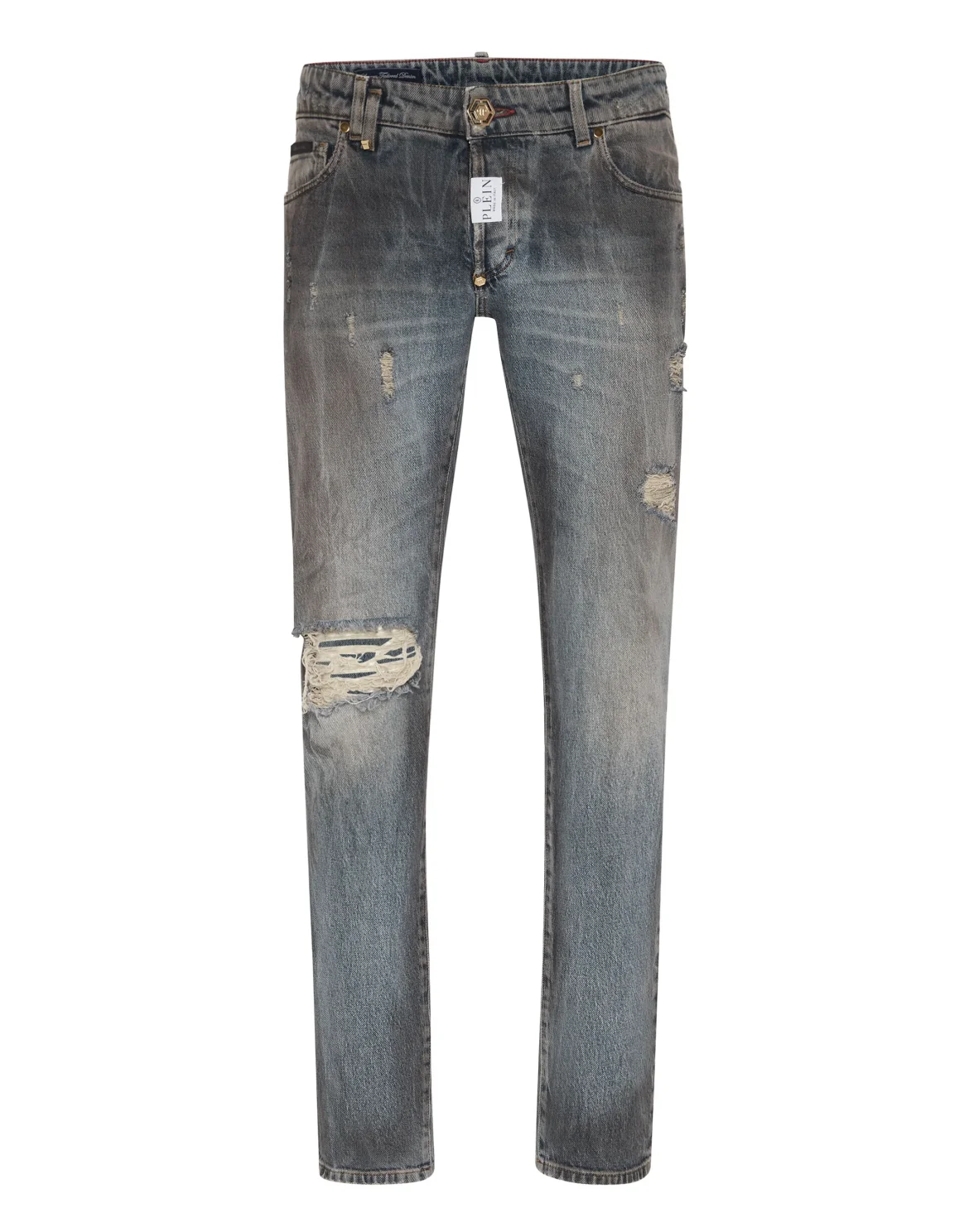 Super Straight Cut Trousers, цвет: Серый