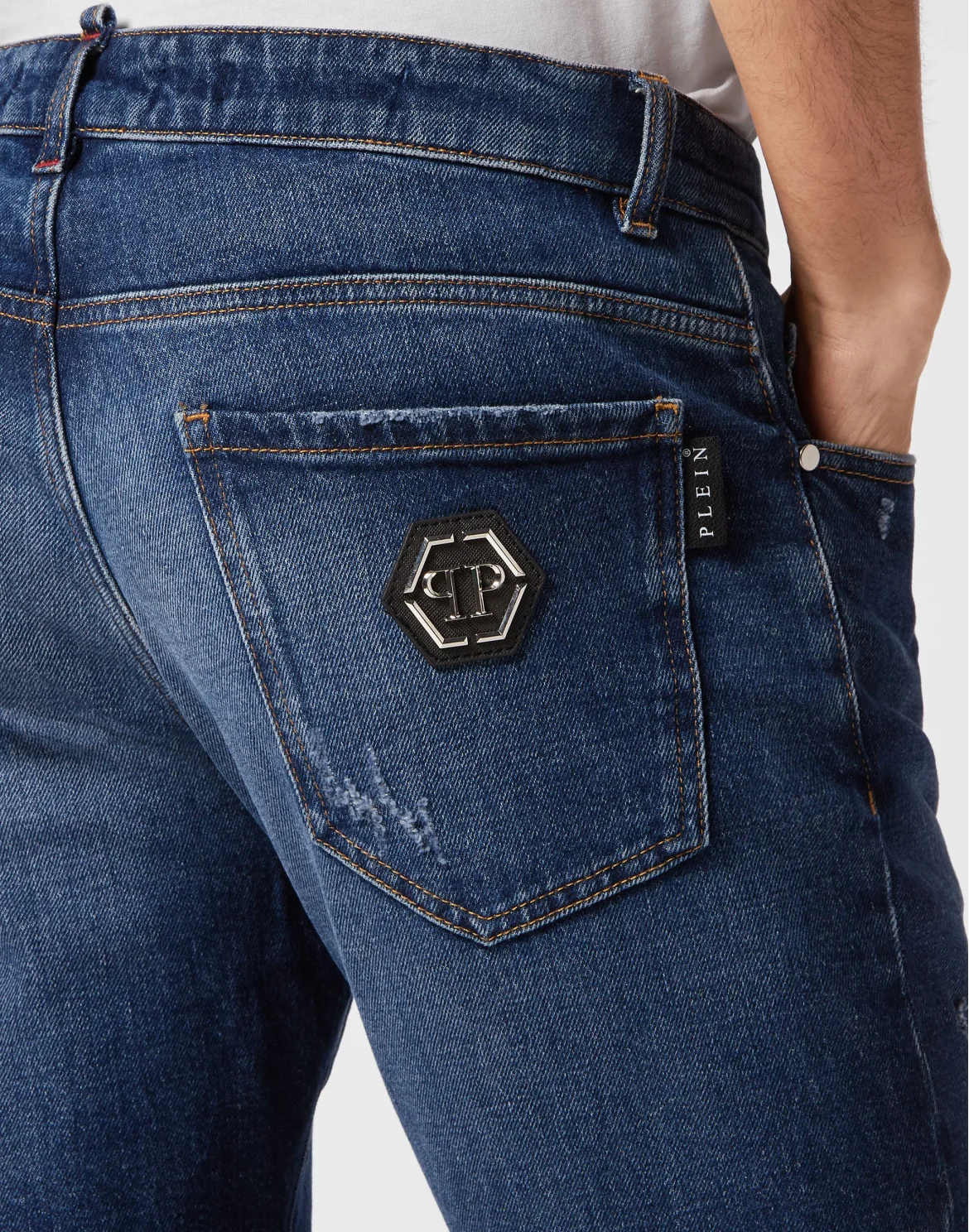 Super Straight Cut Trousers, цвет: Синий