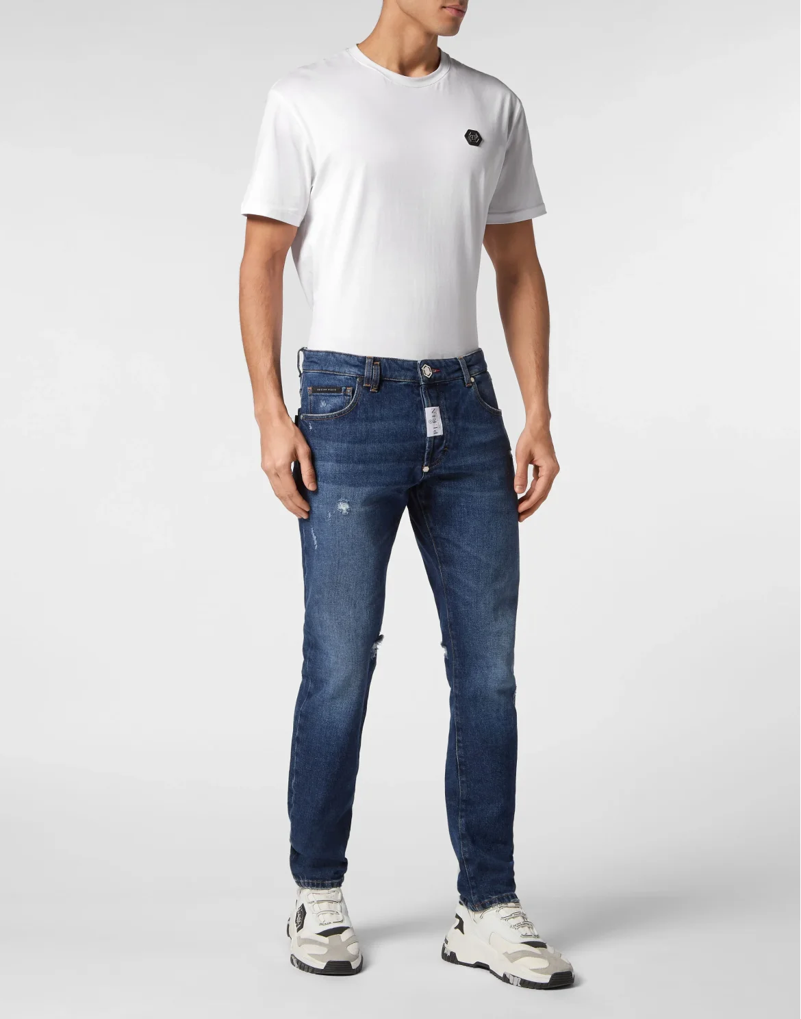 Super Straight Cut Trousers, цвет: Синий