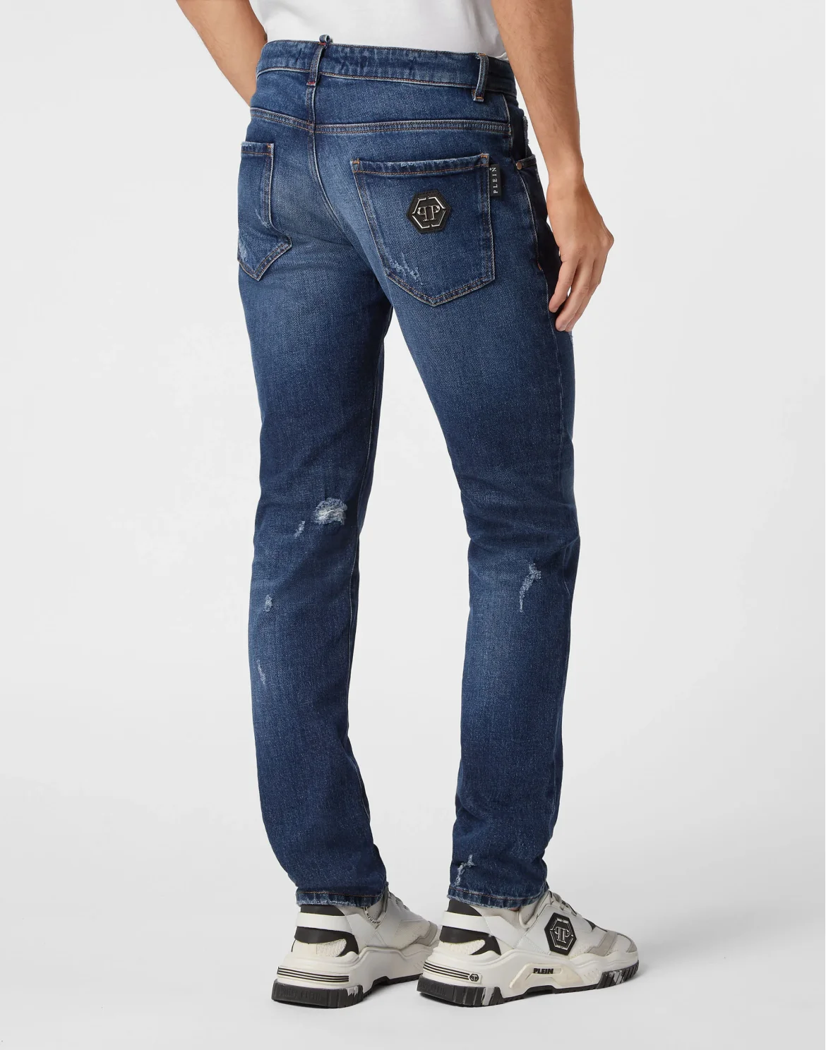 Super Straight Cut Trousers, цвет: Синий