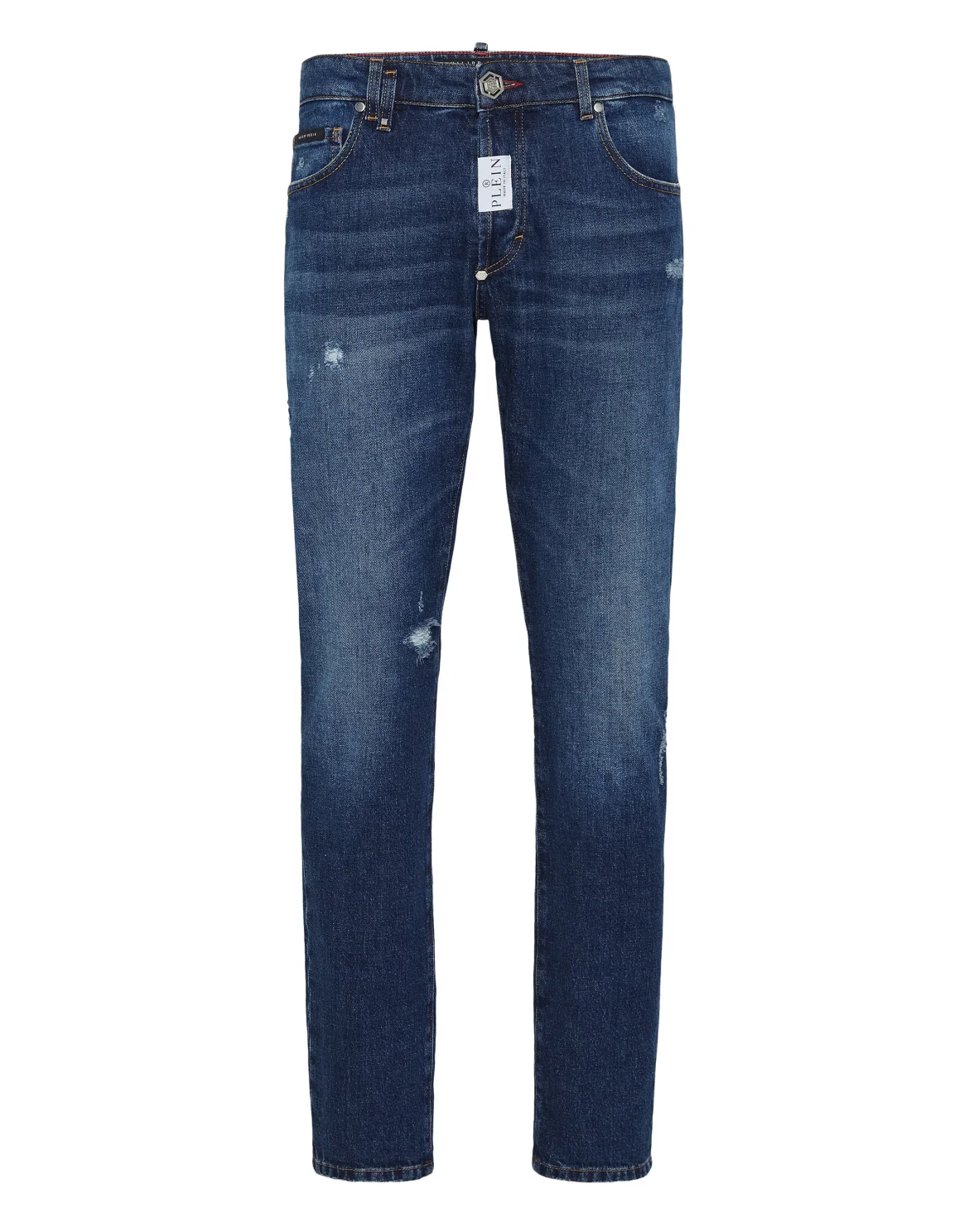 Super Straight Cut Trousers, цвет: Синий