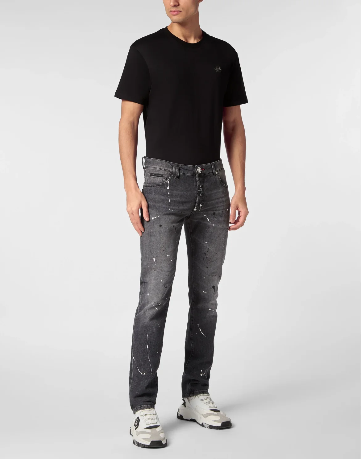 Super Straight Cut Trousers, цвет: Серый
