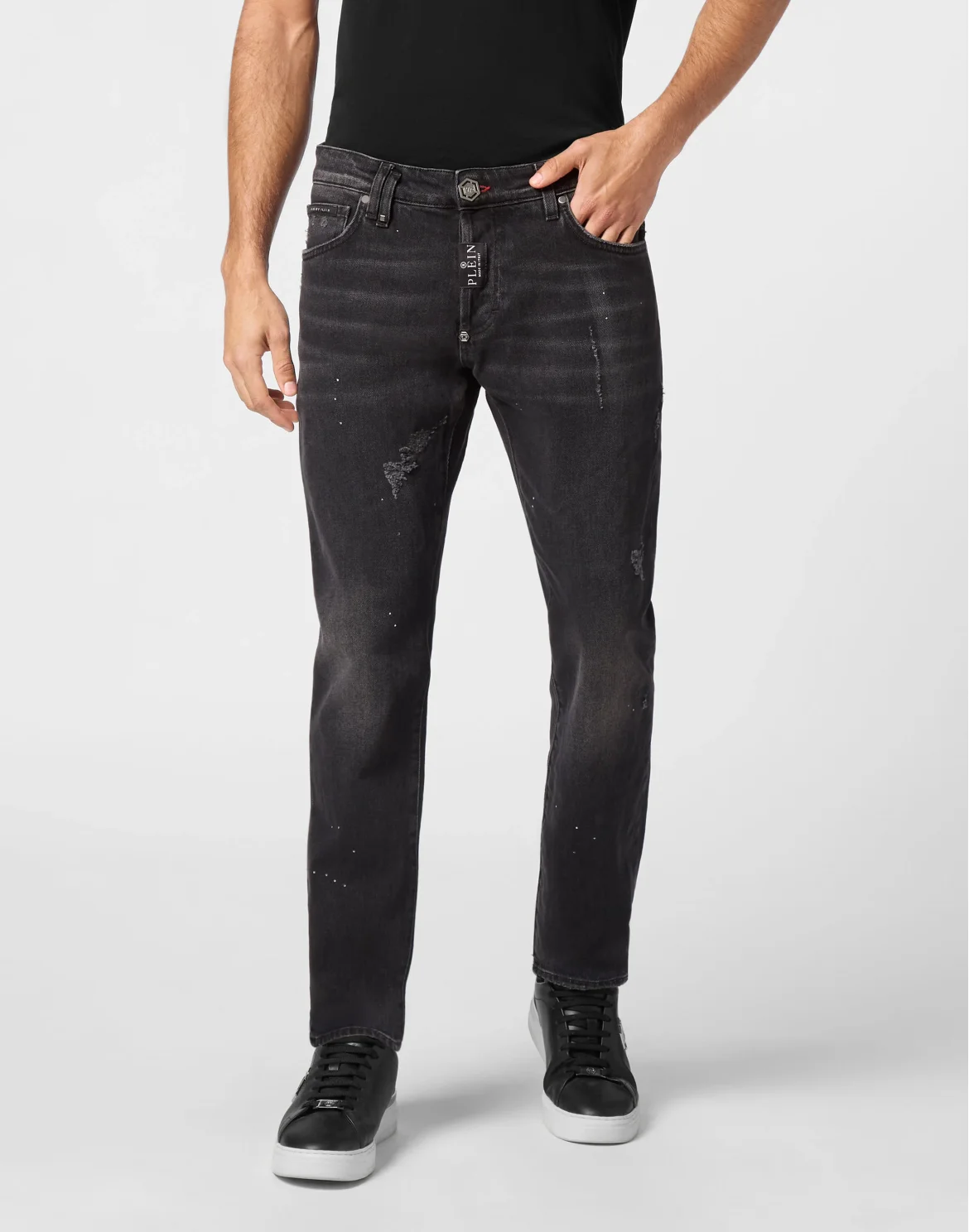 Super Straight Cut Trousers, цвет: Черный
