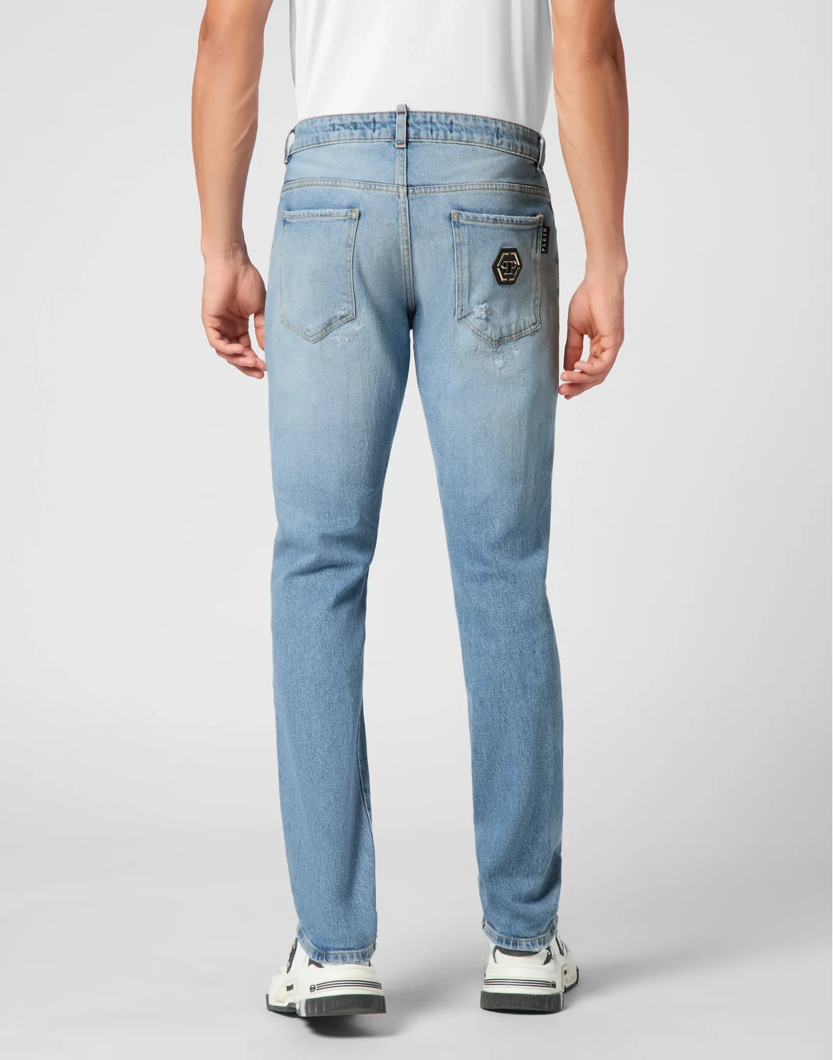 Super Straight Cut Trousers, цвет: Синий