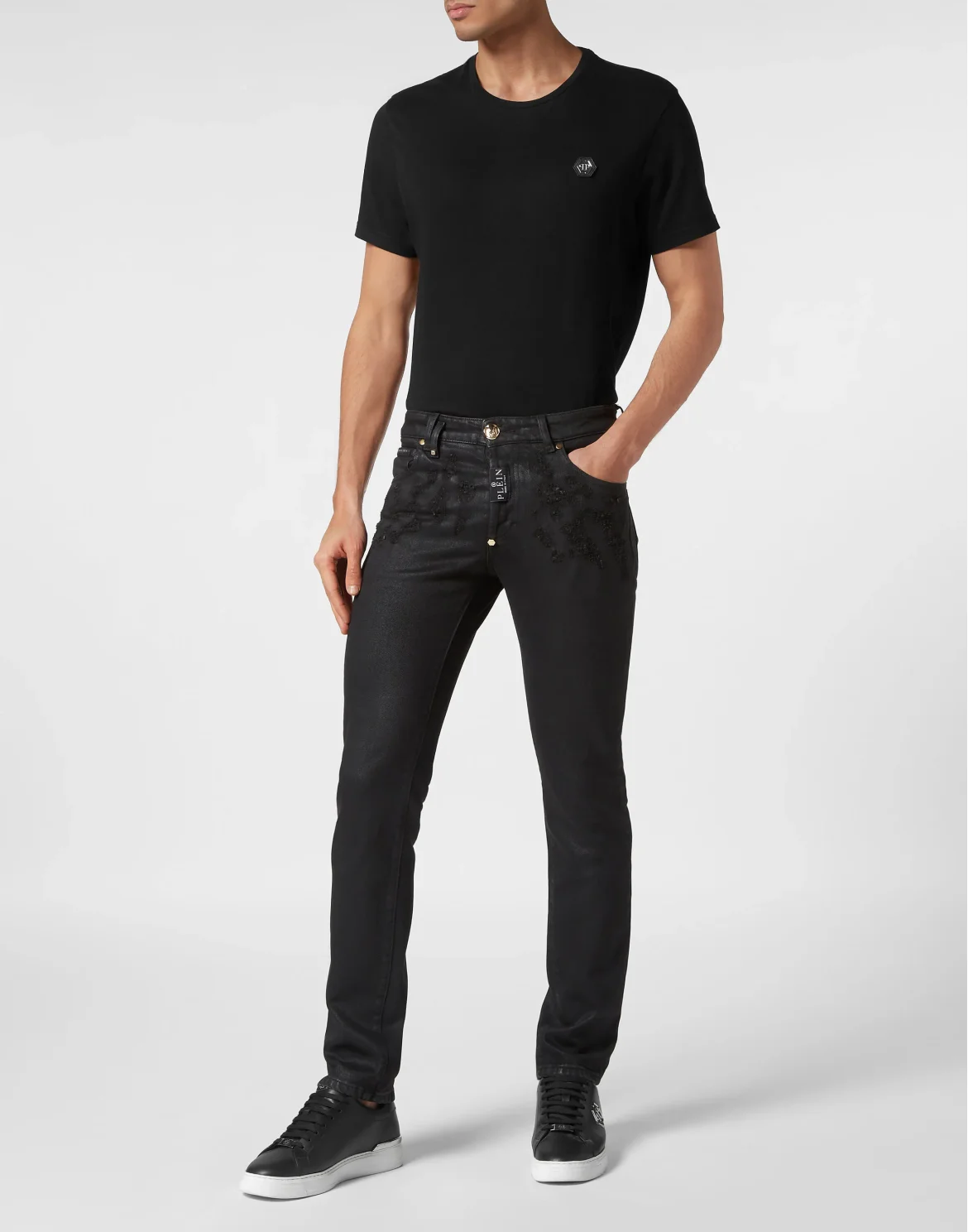 Super Straight Cut Trousers, цвет: Черный