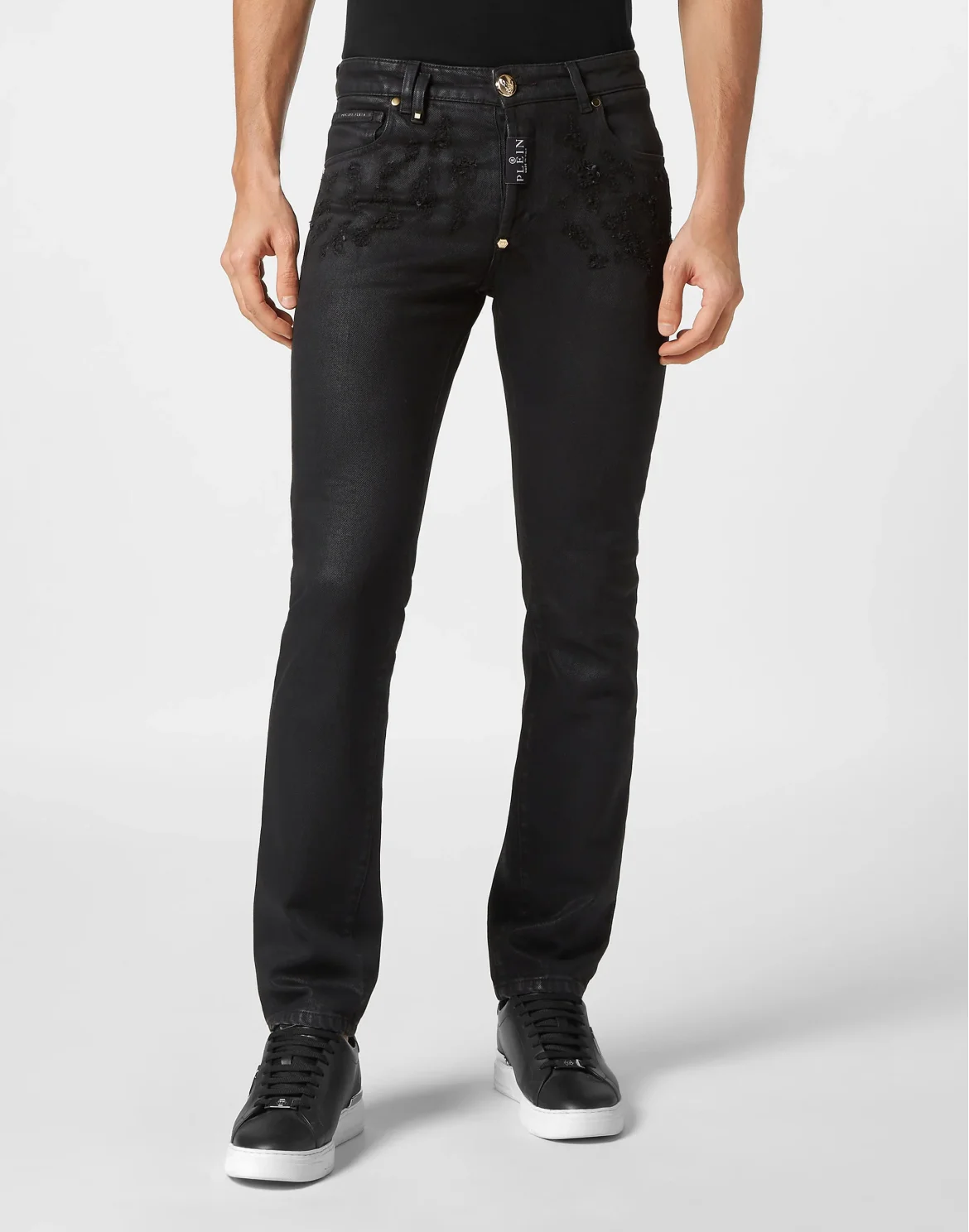Super Straight Cut Trousers, цвет: Черный