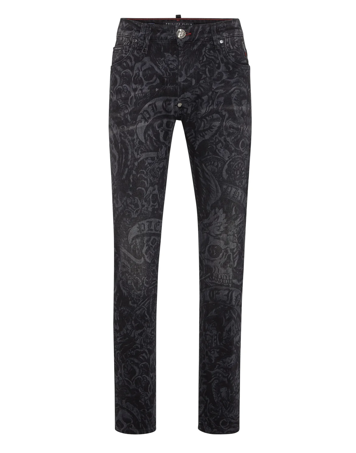 Denim Trousers Super Straight Cut Tattoo, цвет: Серый
