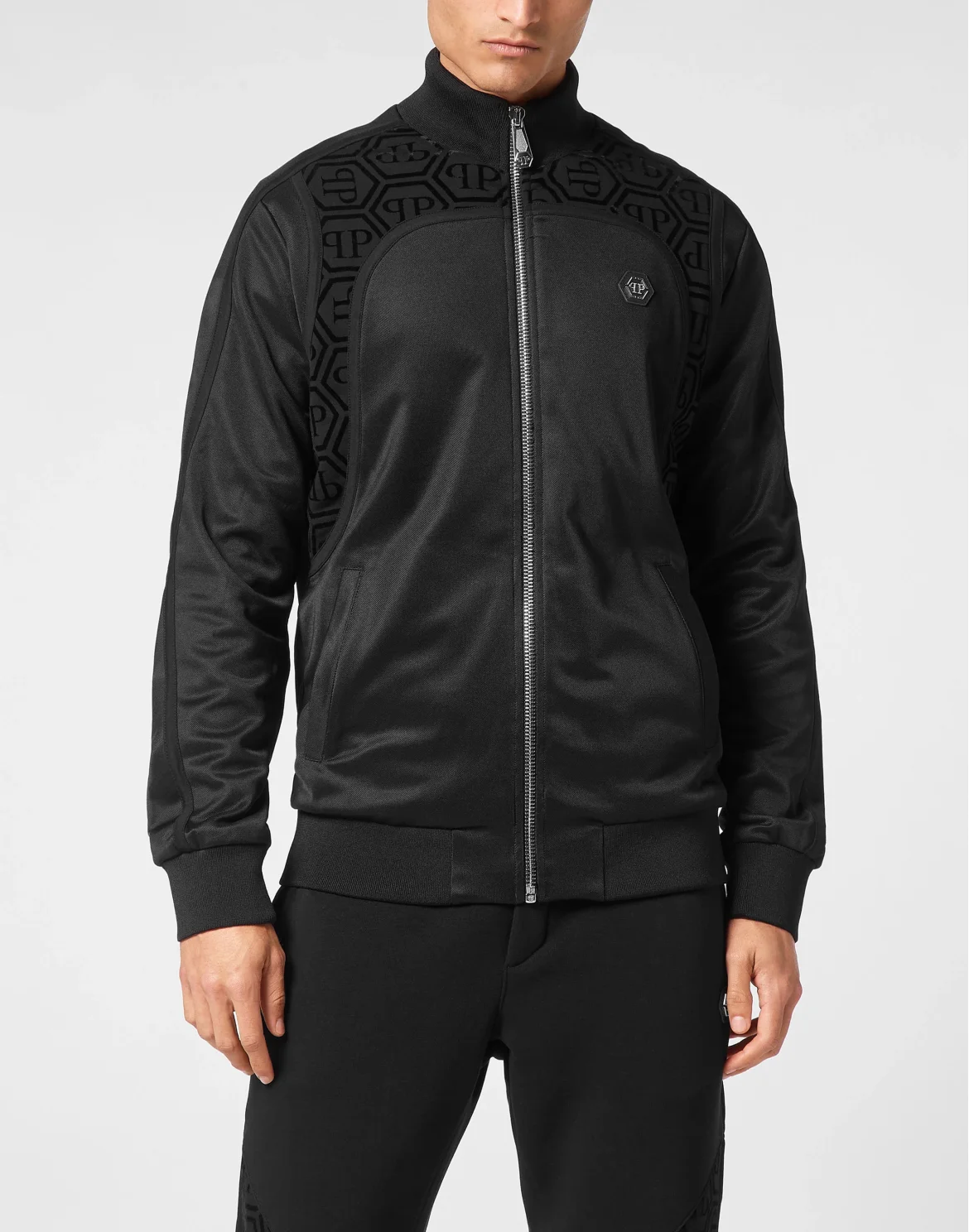 Jogging Jacket Monogram, цвет: Черный