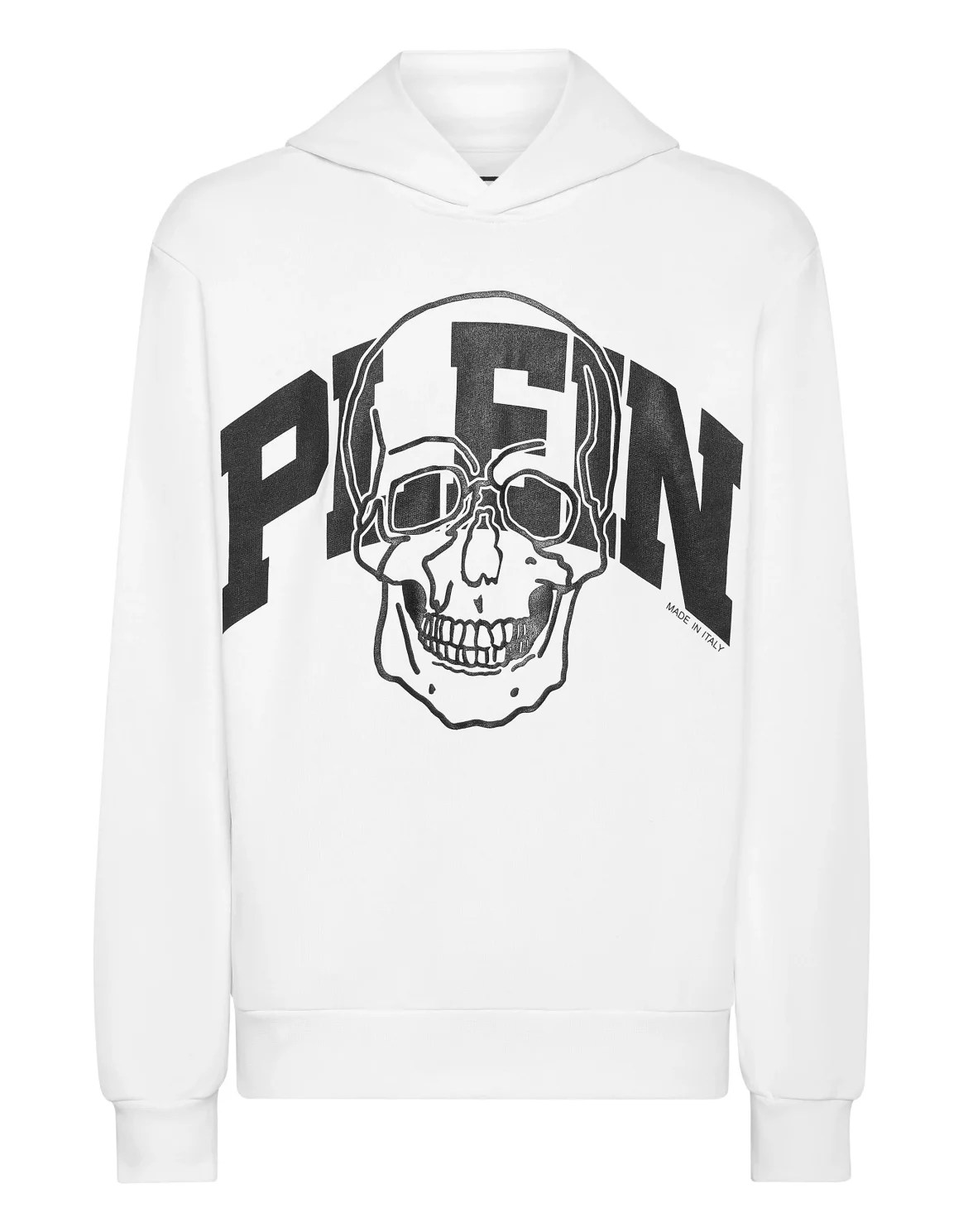 Hoodie sweatshirt Skull, цвет: Белый