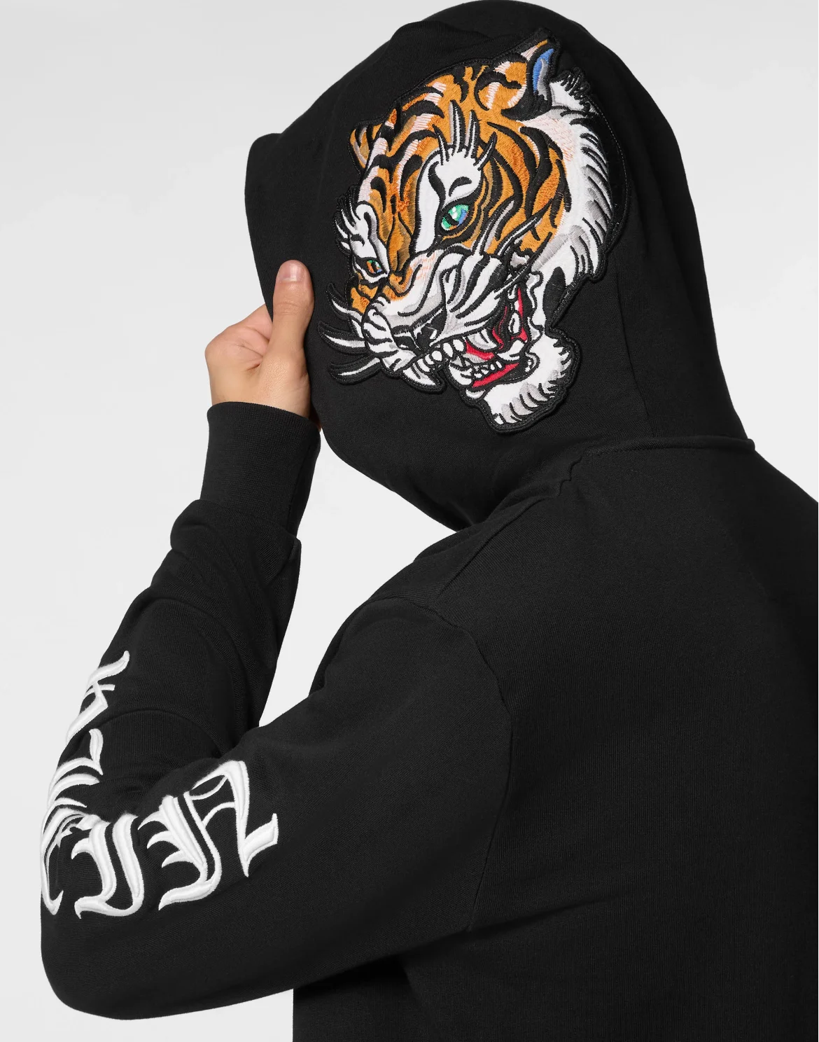 Hoodie sweatshirt Gothic Plein, цвет: Черный