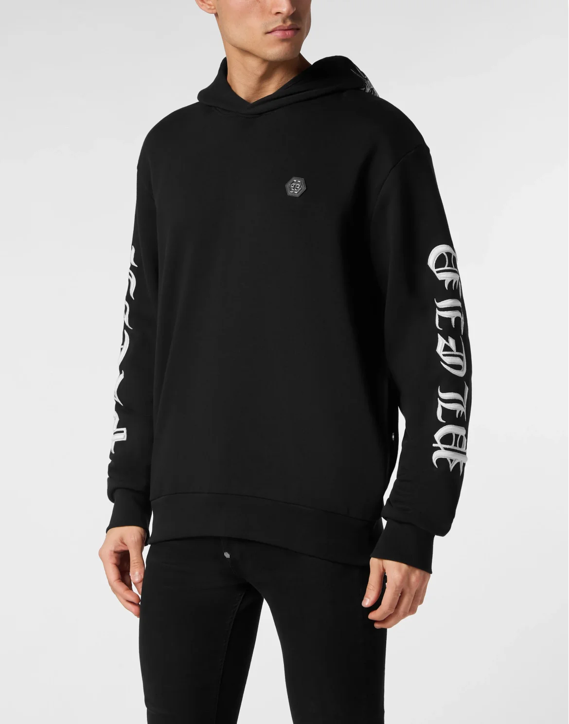 Hoodie sweatshirt Gothic Plein, цвет: Черный