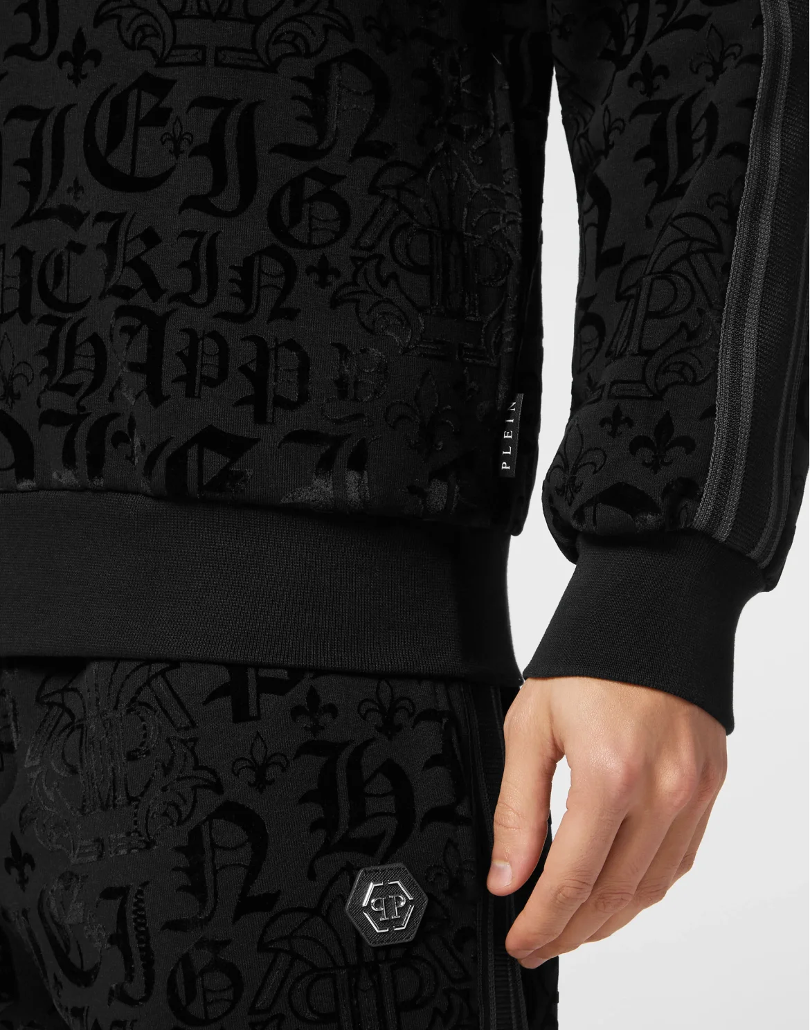 Jogging Jacket Gothic Plein, цвет: Черный