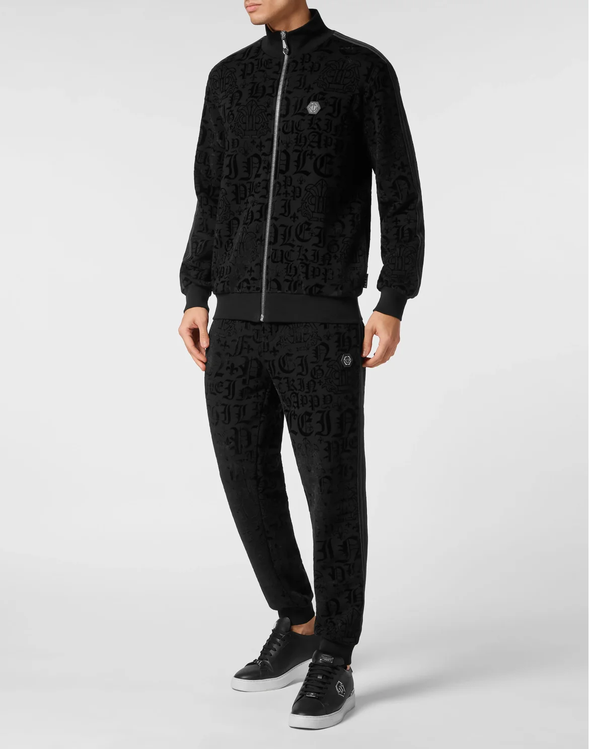 Jogging Jacket Gothic Plein, цвет: Черный