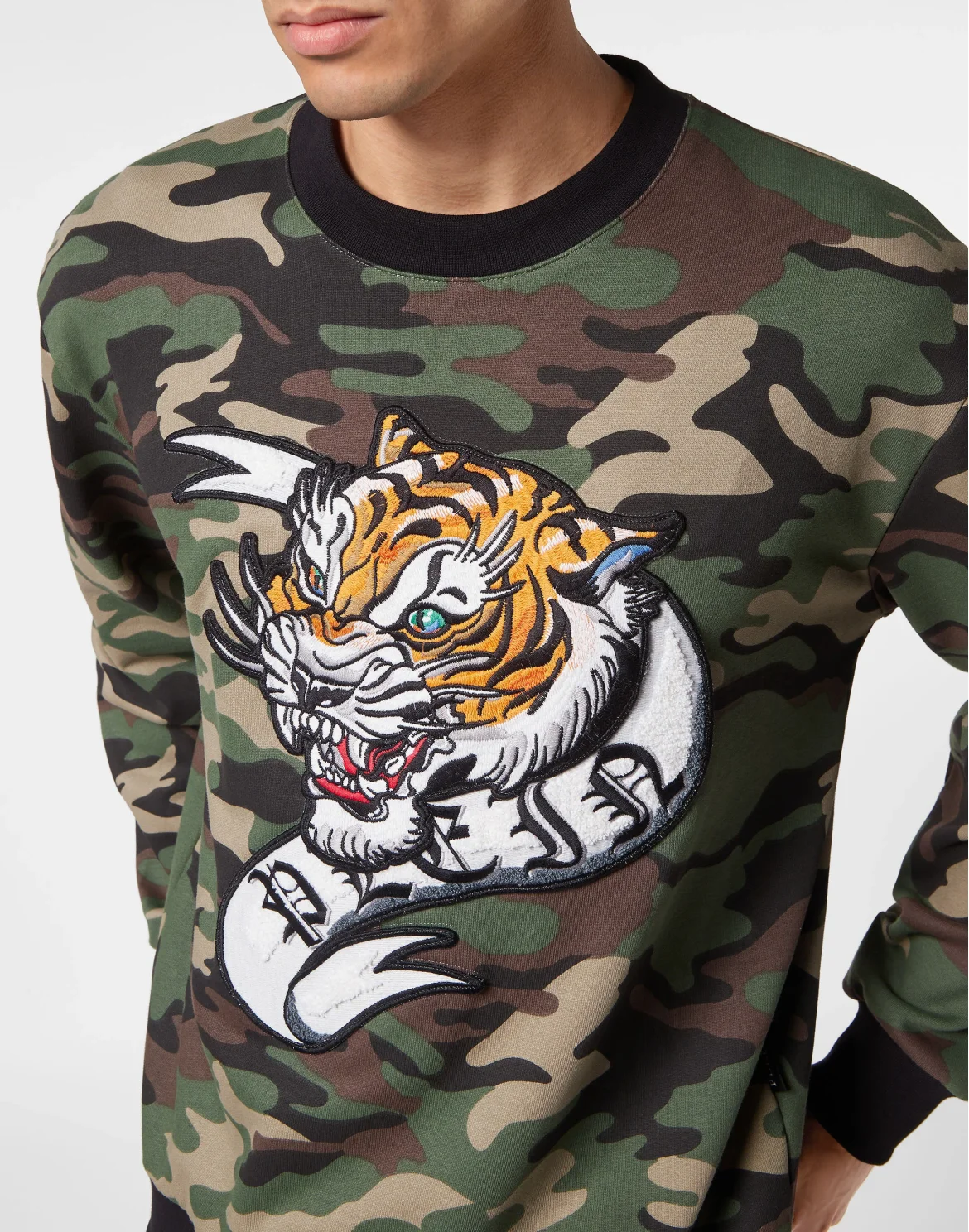 Sweatshirt Roundneck Tattoo, цвет: Камуфляж