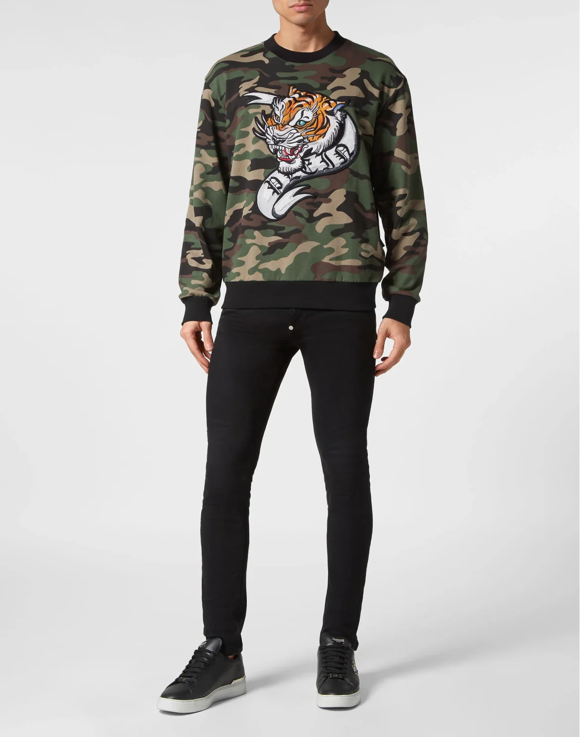 Sweatshirt Roundneck Tattoo, цвет: Камуфляж