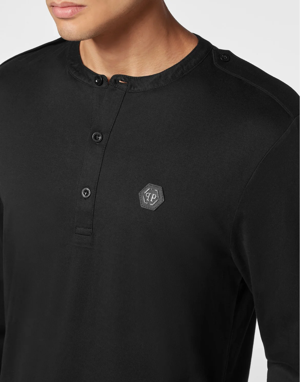 T-Shirt Long Sleeve, цвет: Черный