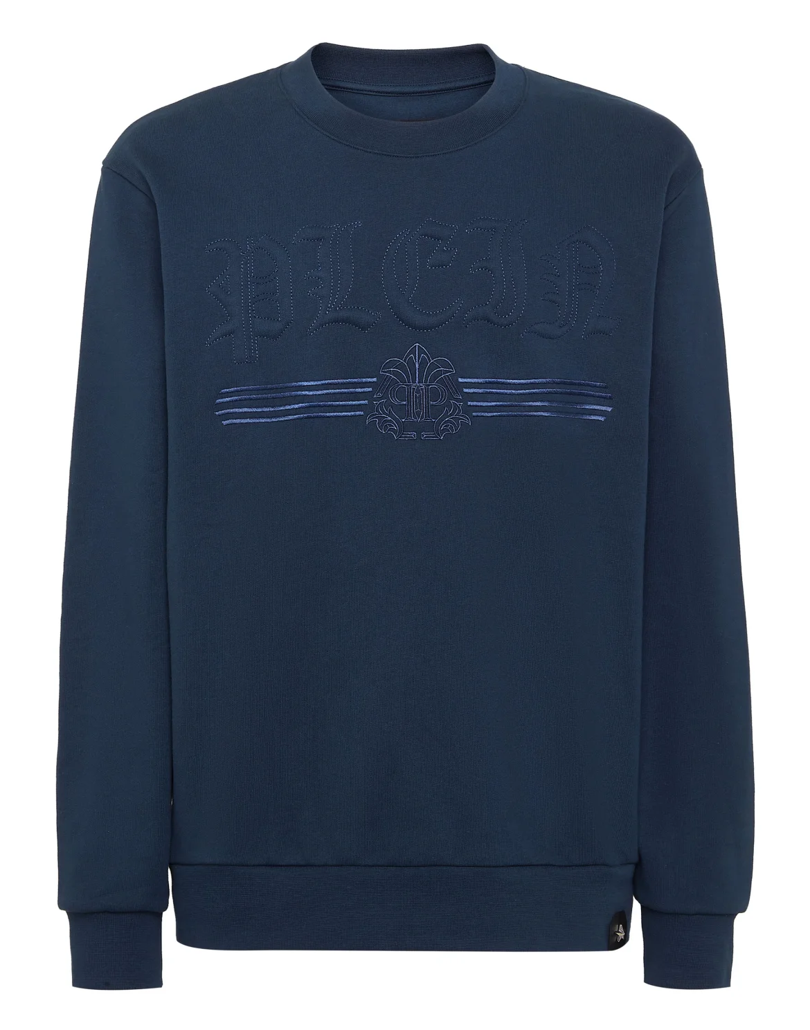 Sweatshirt Round Neck Gothic Plein, цвет: Синий