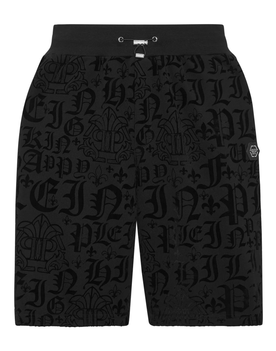 Jogging Shorts Gothic Plein, цвет: Черный