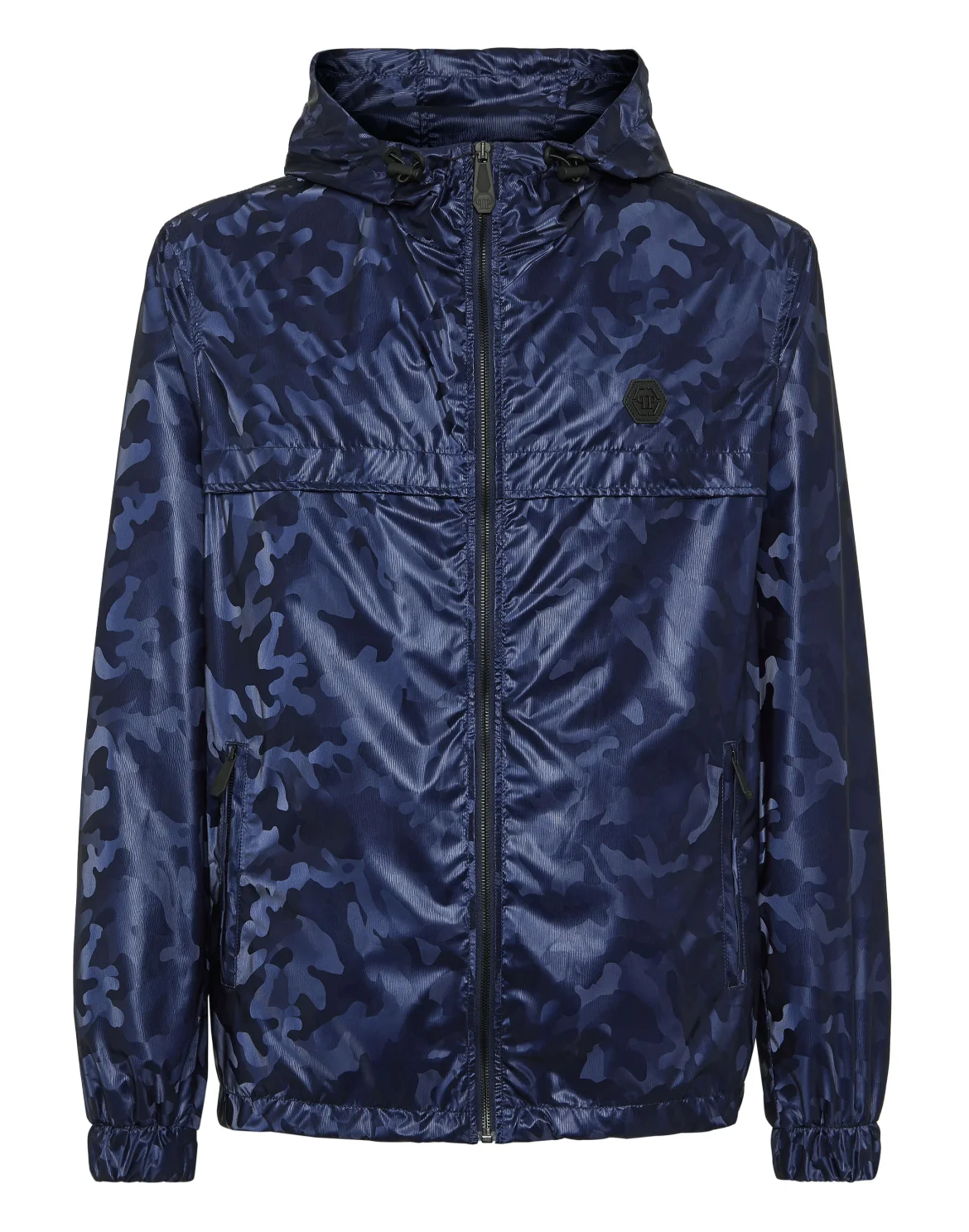 Nylon Windbreaker Camouflage, цвет: Синий