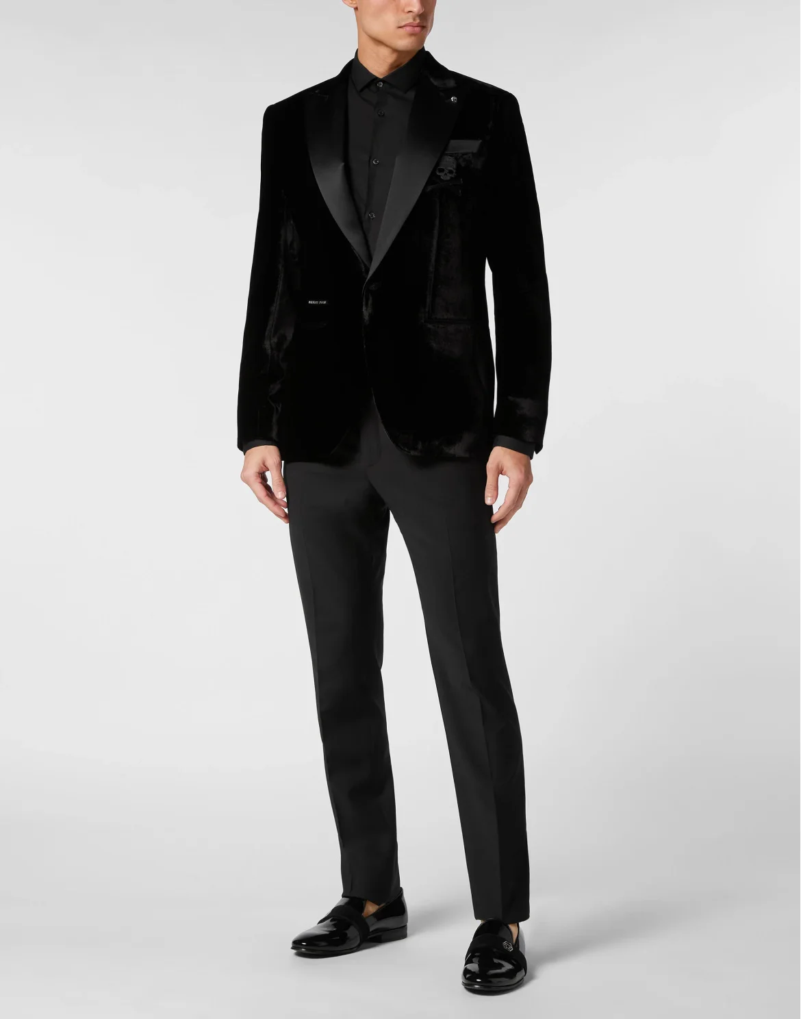 Velvet Blazer Lord fit, цвет: Черный