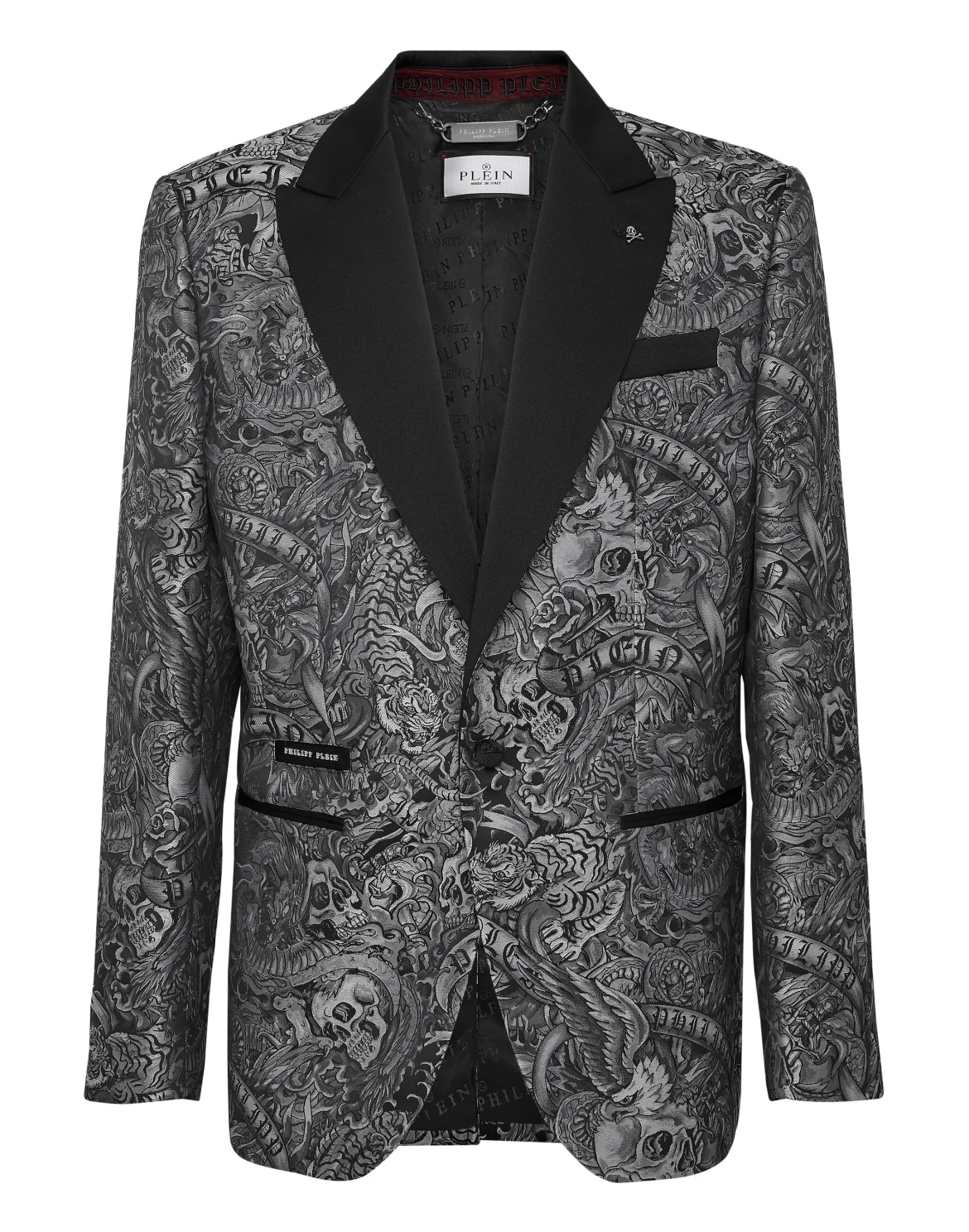 Blazer Lord fit Tattoo, цвет: Черный