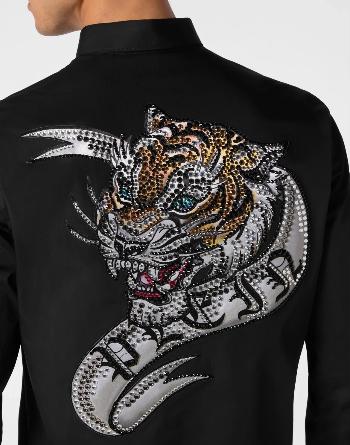 Shirt Sugar Daddy Cut LS Tattoo, цвет: Черный