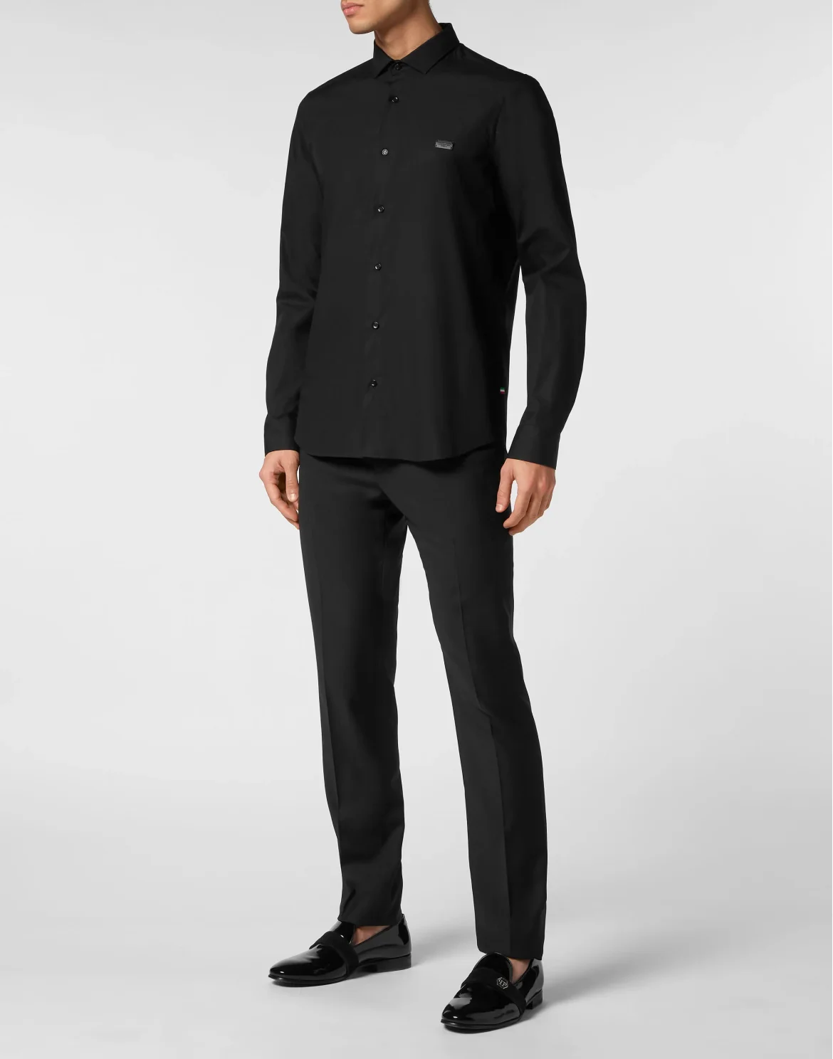 Shirt Sugar Daddy Cut LS Tattoo, цвет: Черный